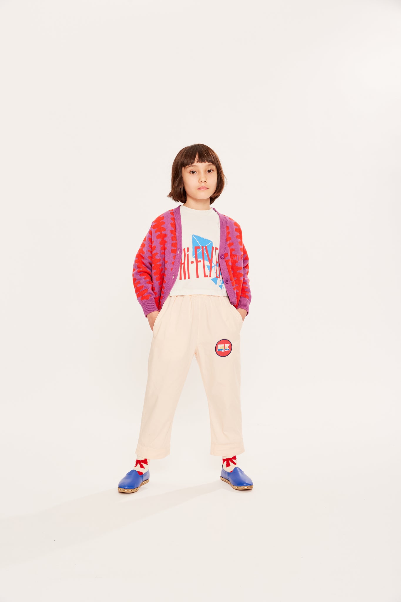 Crop Kite Tee - Hi Flyer Ecru