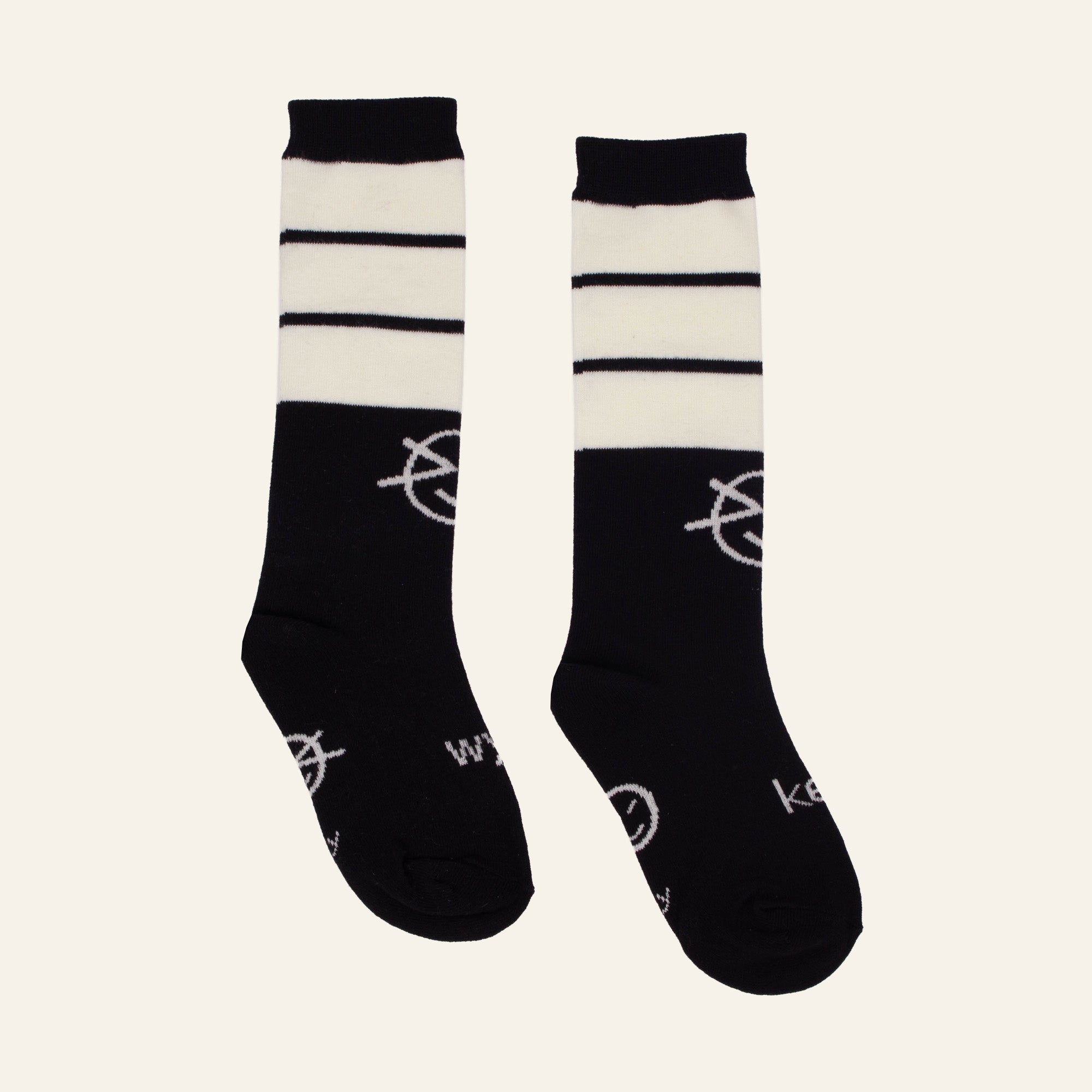Presto Sock - Black / Ecru