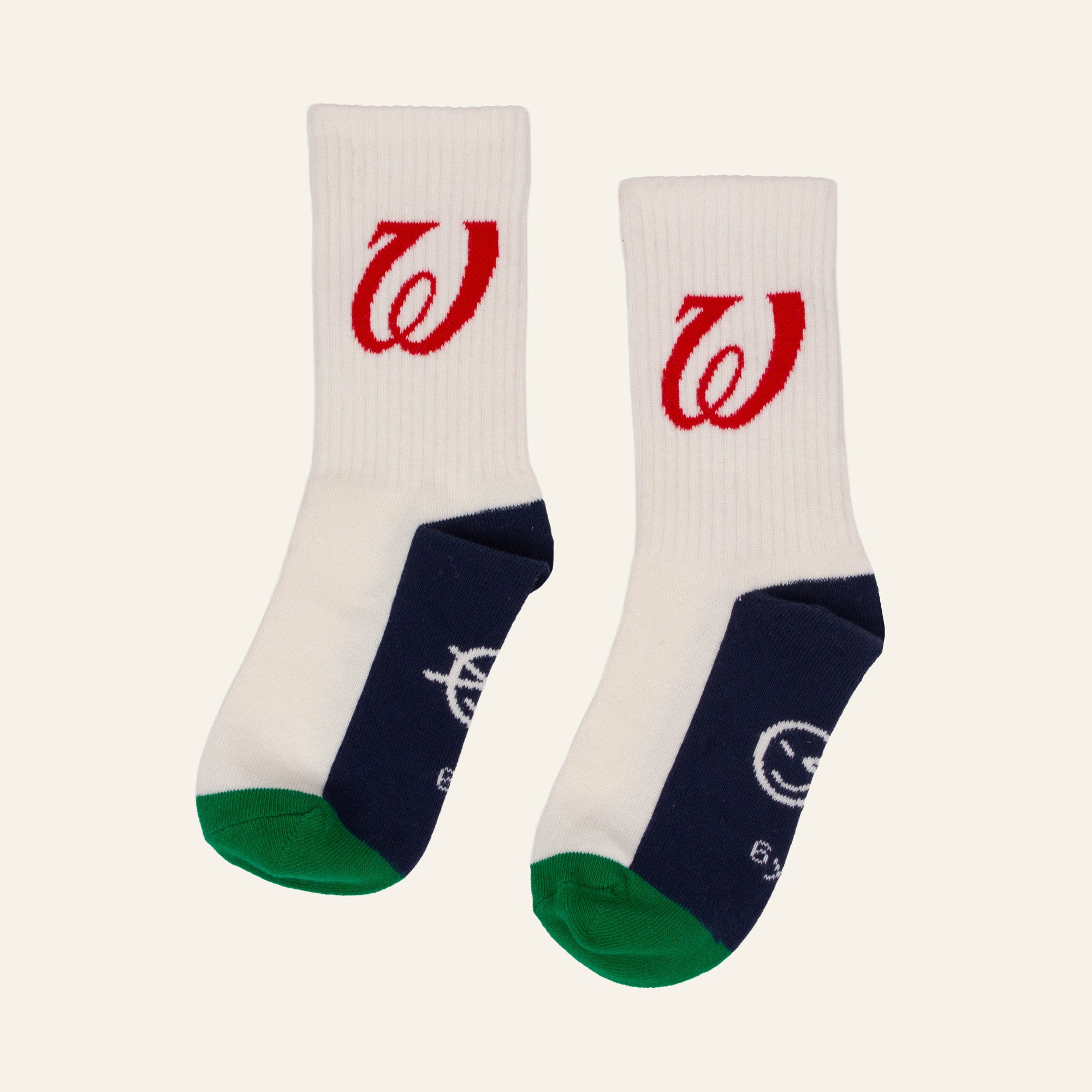 Scale Sock - Ecru Mix