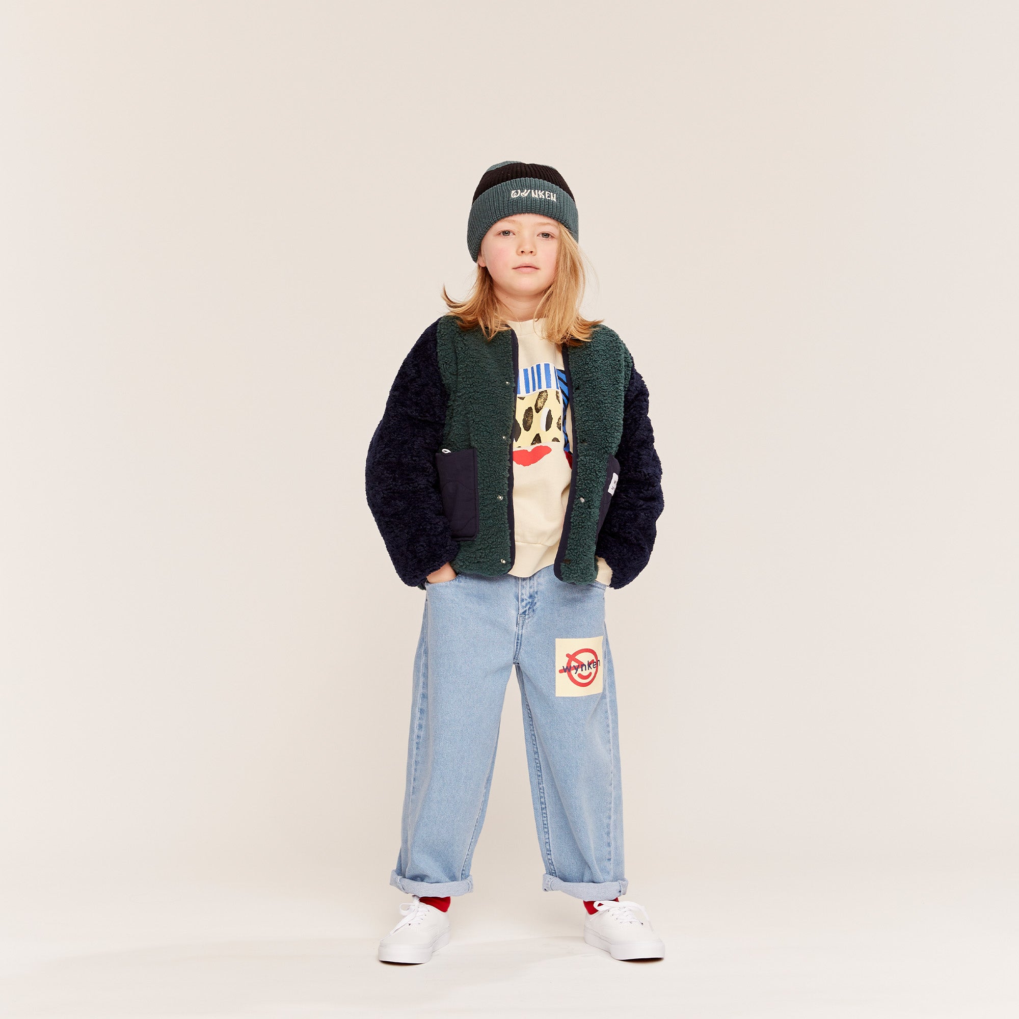 Allegro Reversible Jacket - Allegro Print / Navy Green