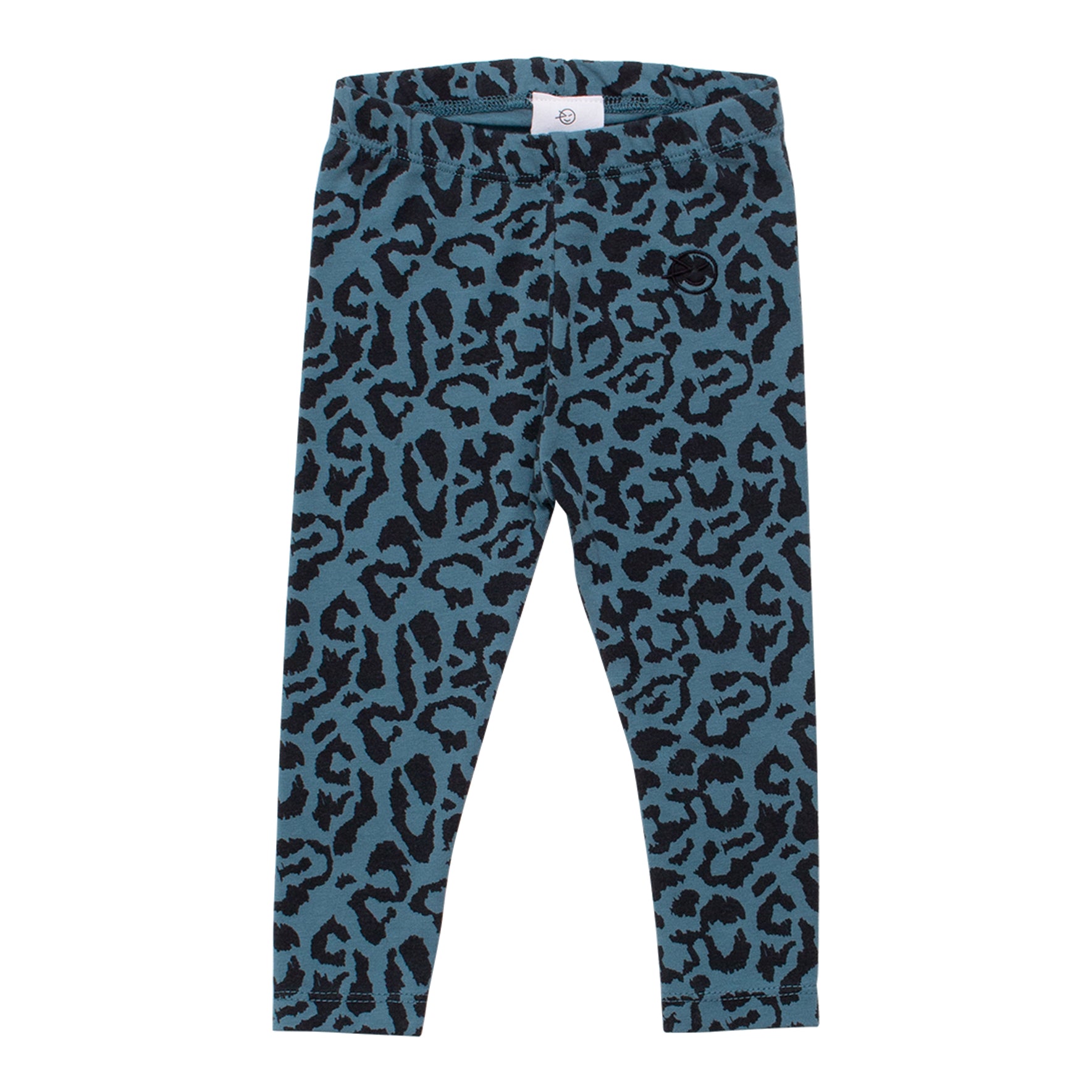Baby Luna Legging - Frosted Green Animal Print