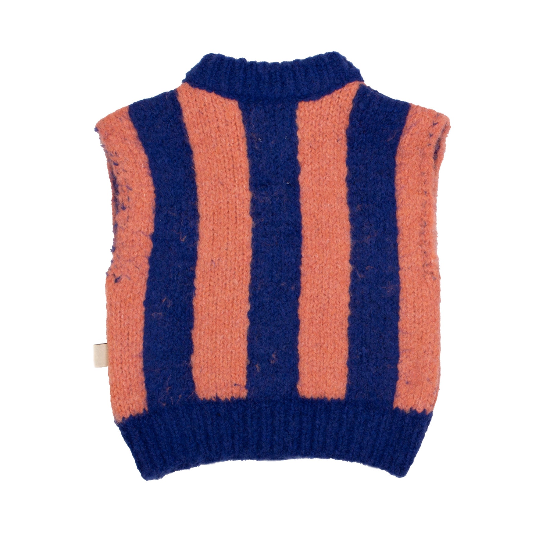 Baby Sator Waistcoat - Night Blue / Peach