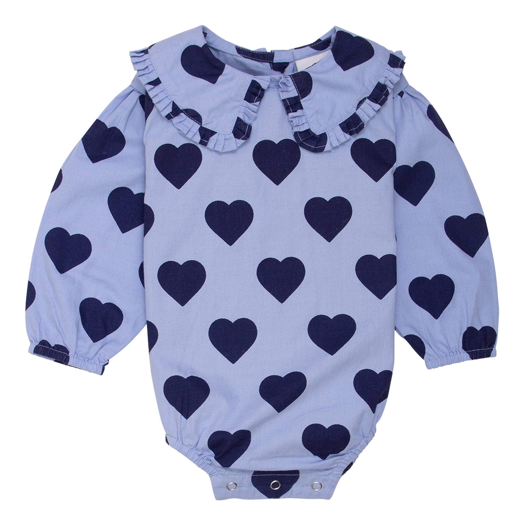 Cresta Romper - Hearts Print