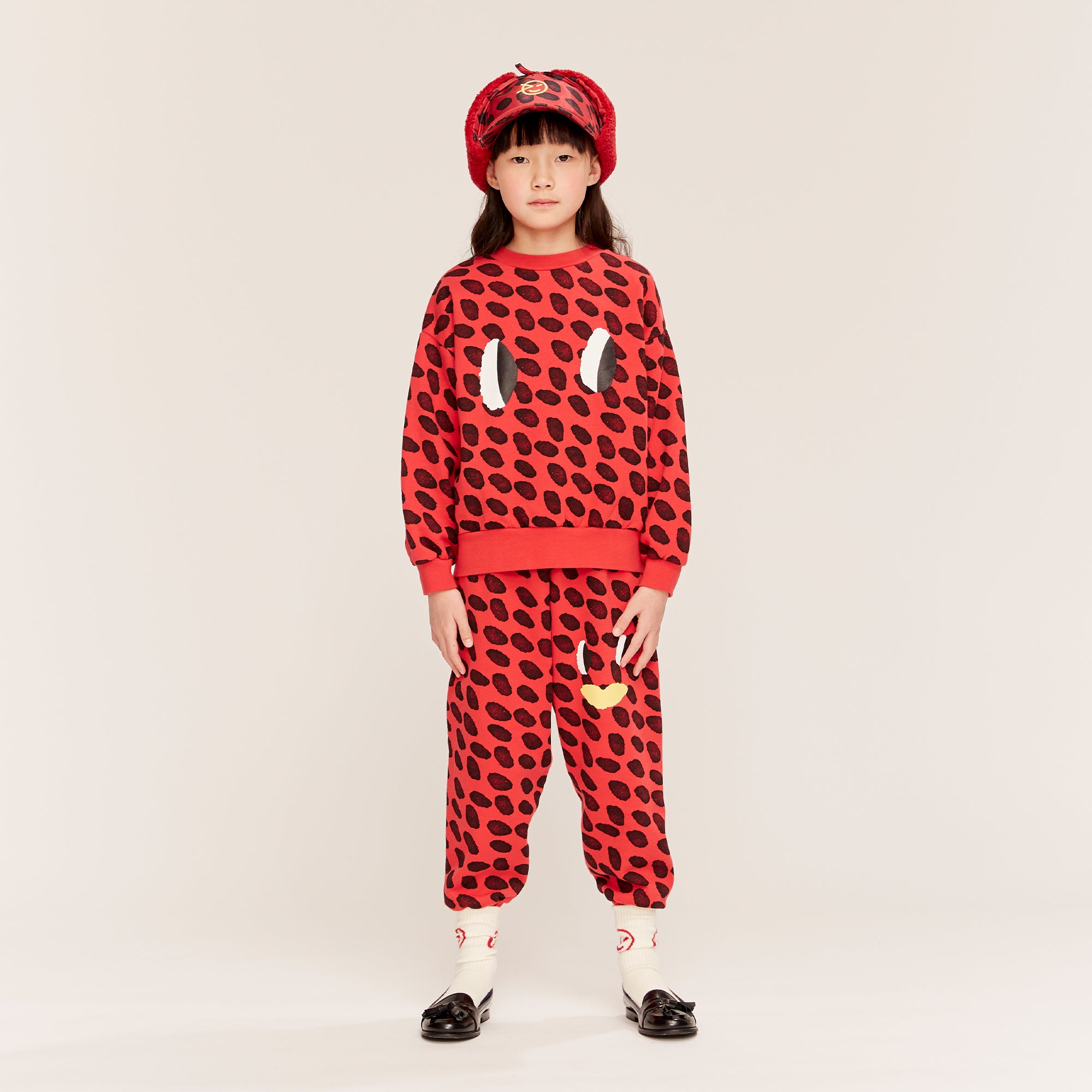Dash Sweat - Ladybird Red / Black