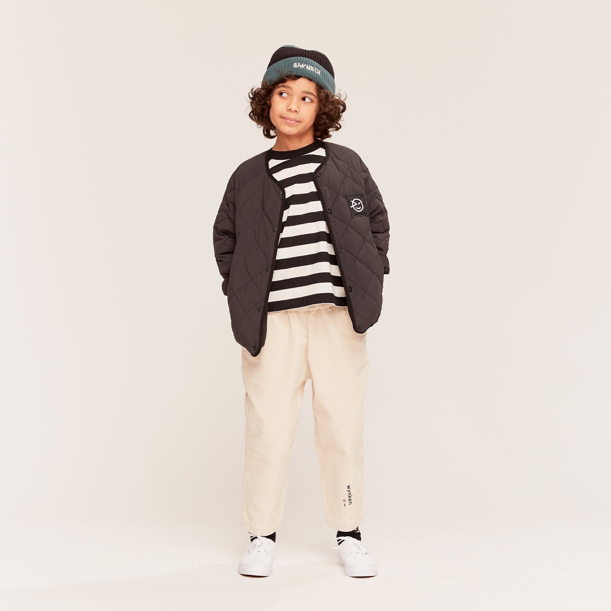 Duet Tee - Black / Ecru