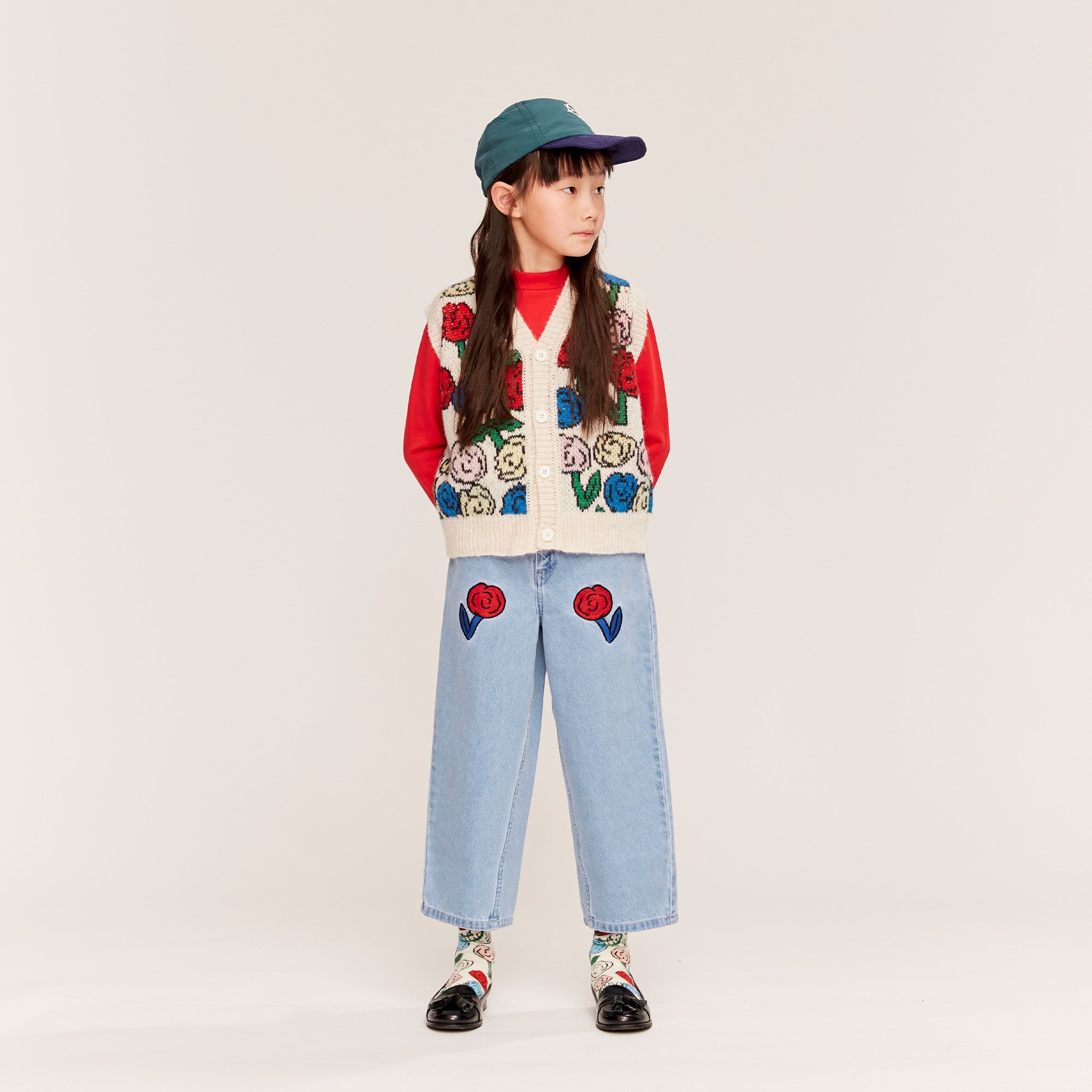 Kukka Waistcoat - Floral Colour