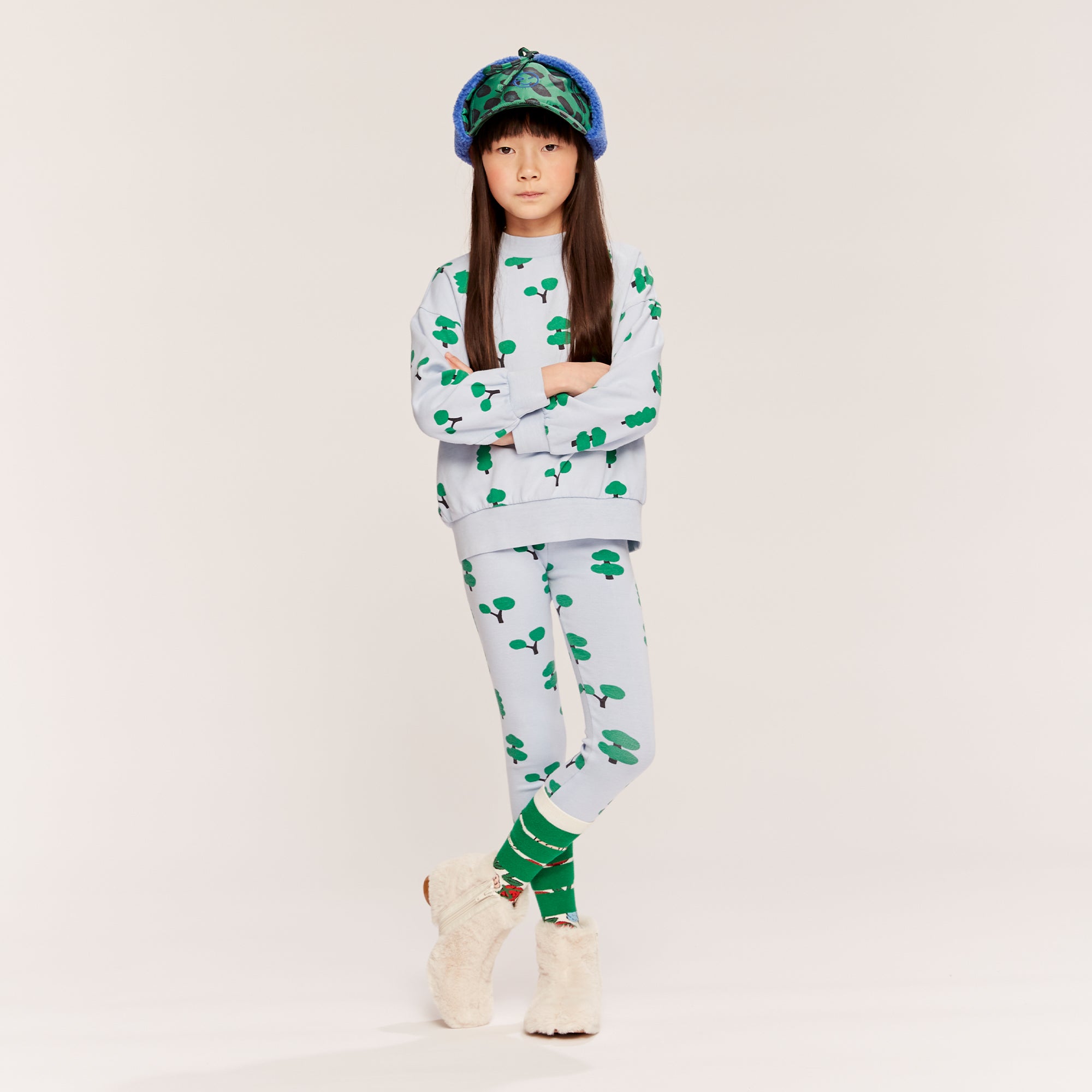 Lento Sweat - Bird Blue