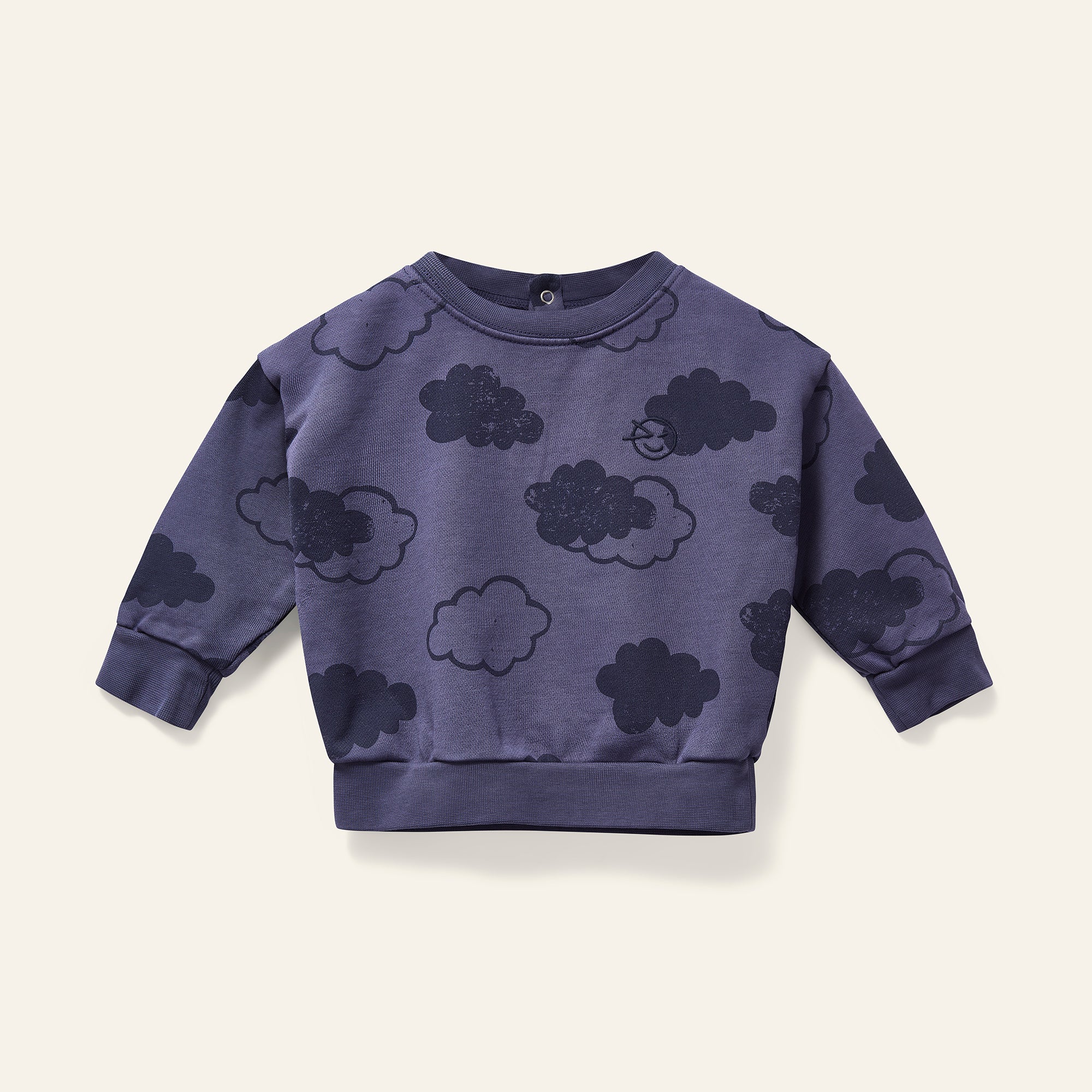 Mini Blown Away Sweat - Navy Blue