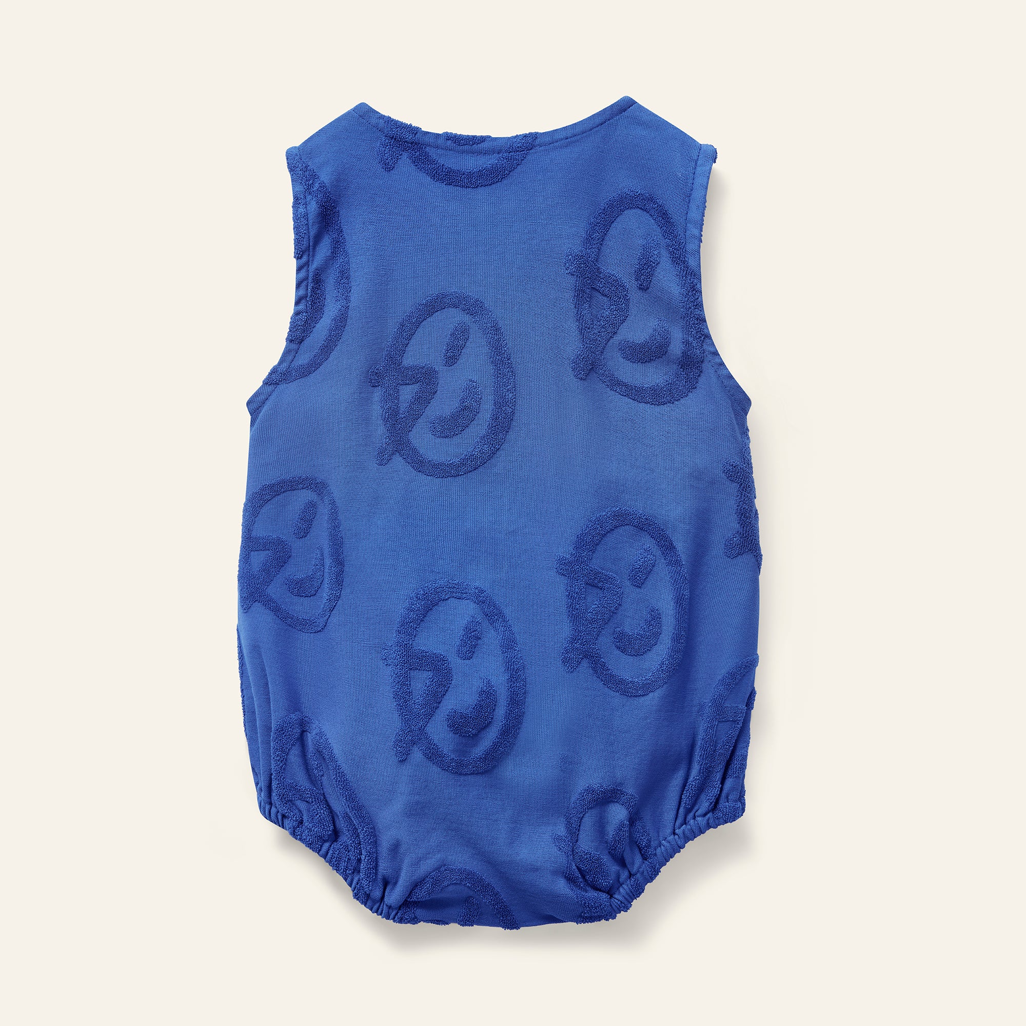 Mini Jersey Romper - Klein Blue Logo