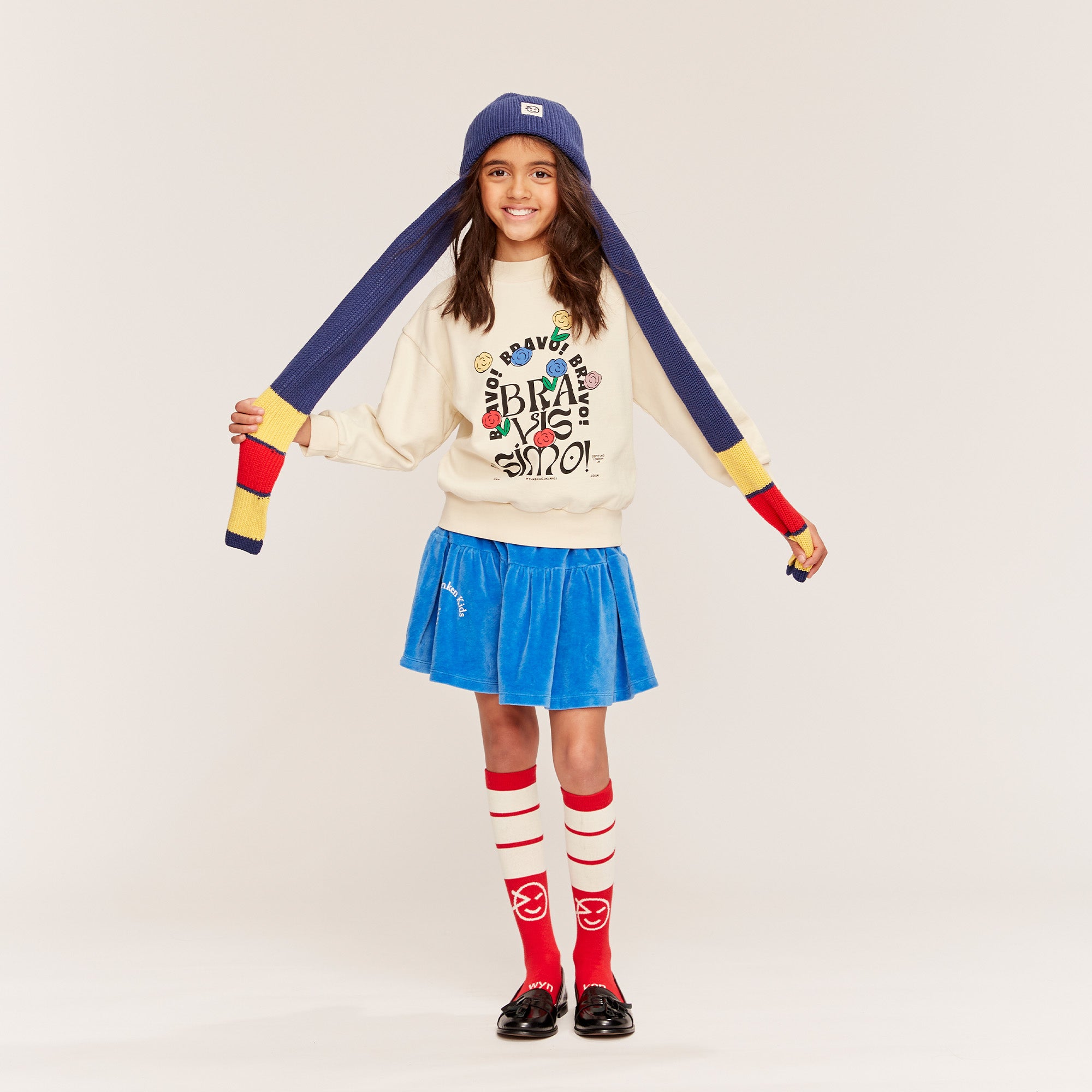 Sloth Skirt - True Blue