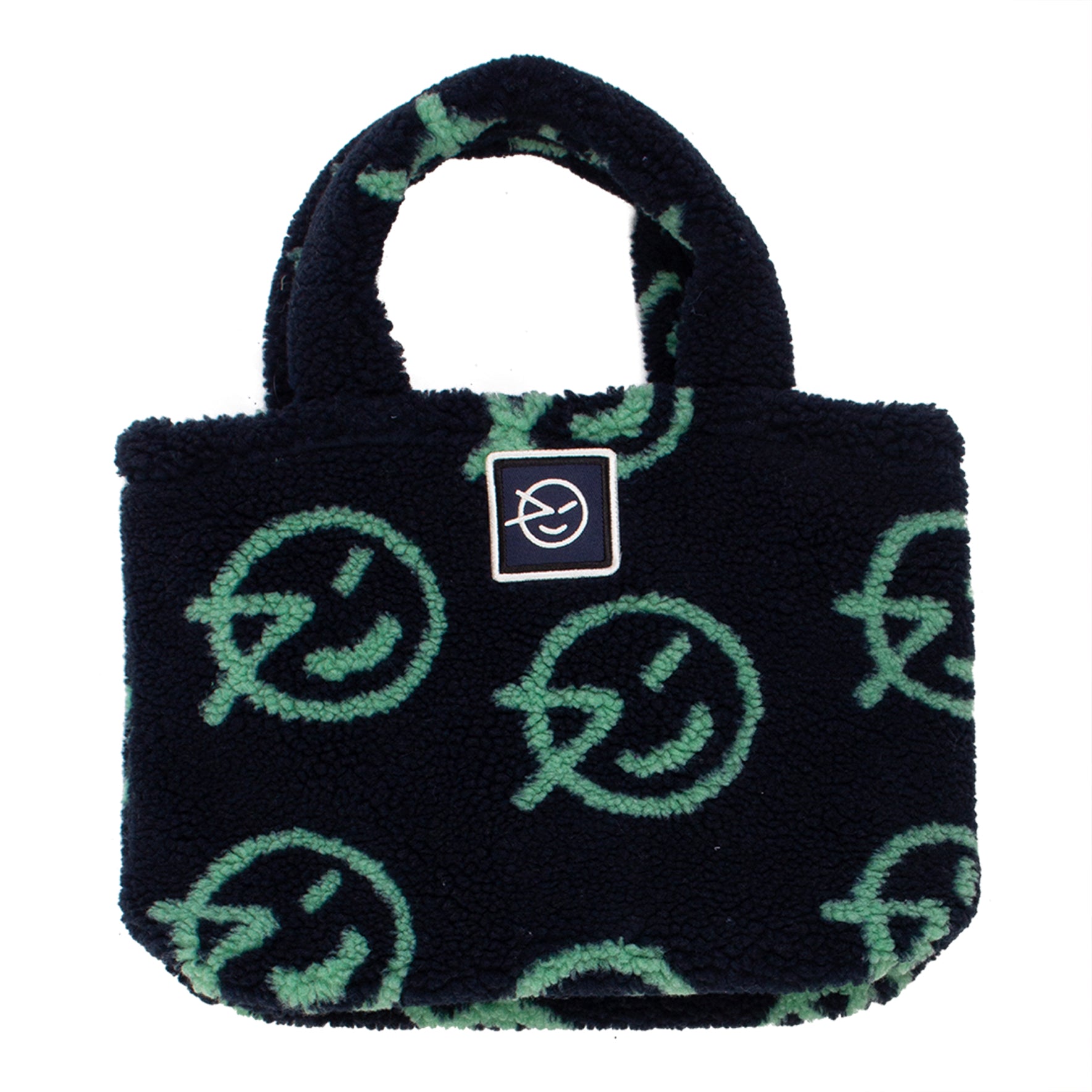 Bambino Shopper - Navy / Kit Green