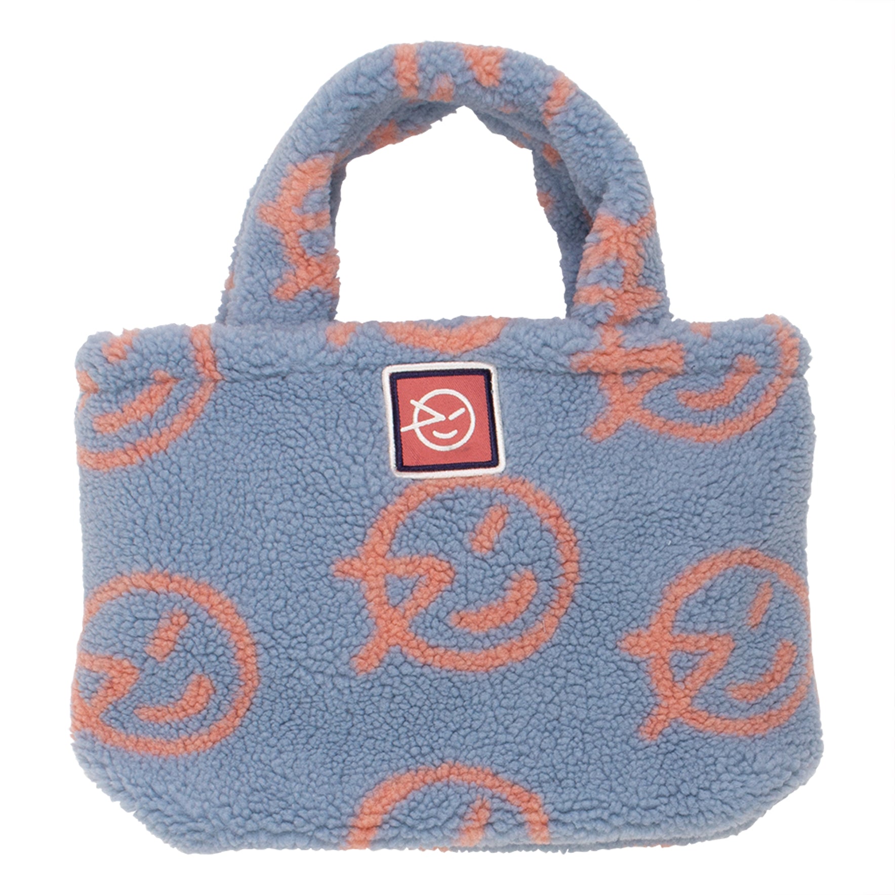 Bambino Shopper - Pale Blue / Plush Pink