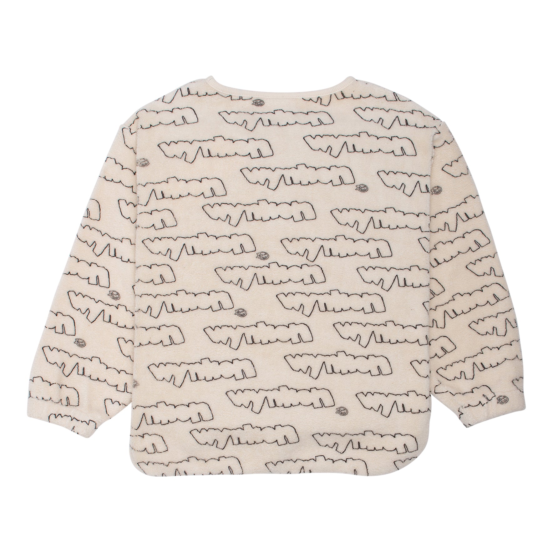 Fluffy Wynken Half Zip - Ecru