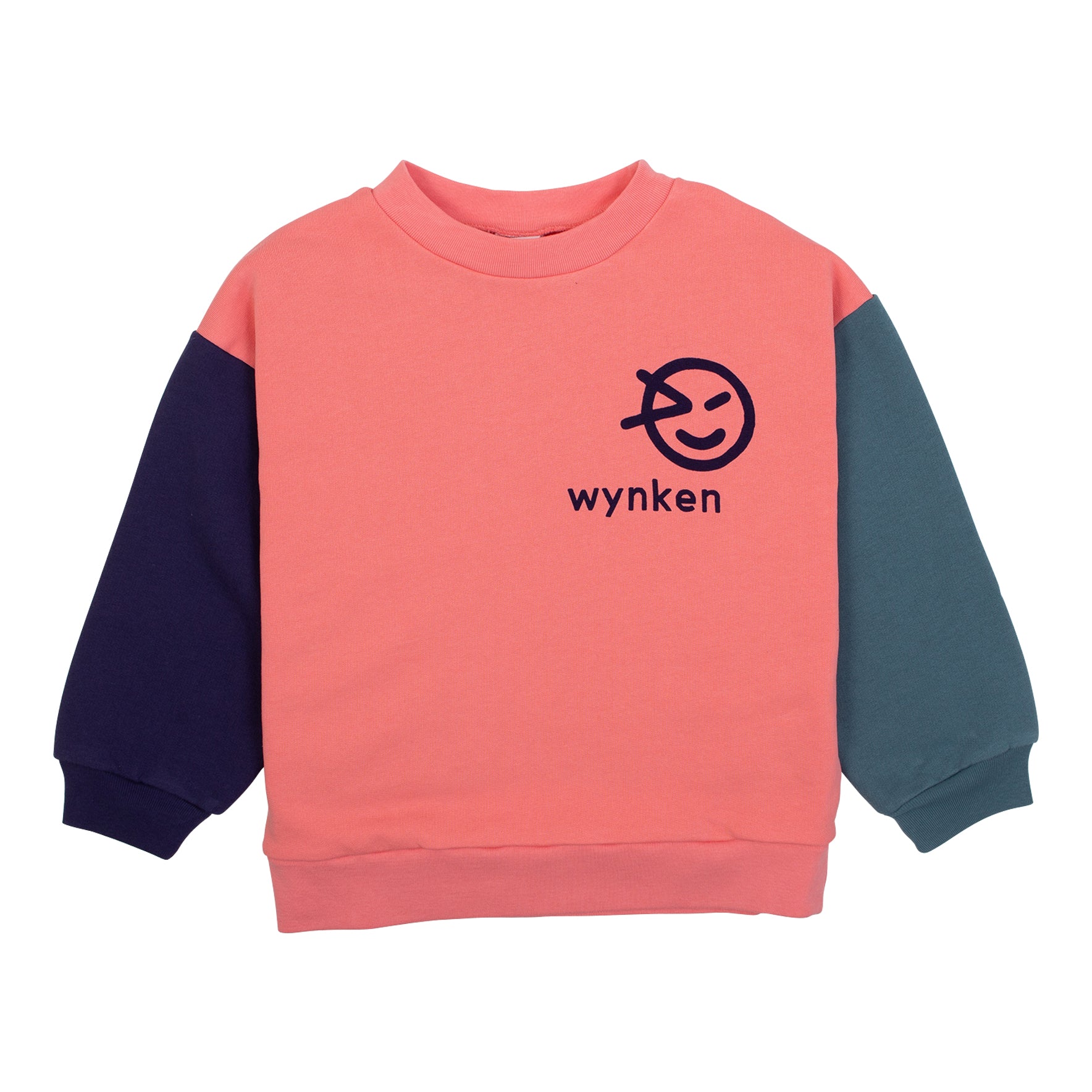 Panel Sweat - Plush Pink / Navy / Frosted Green