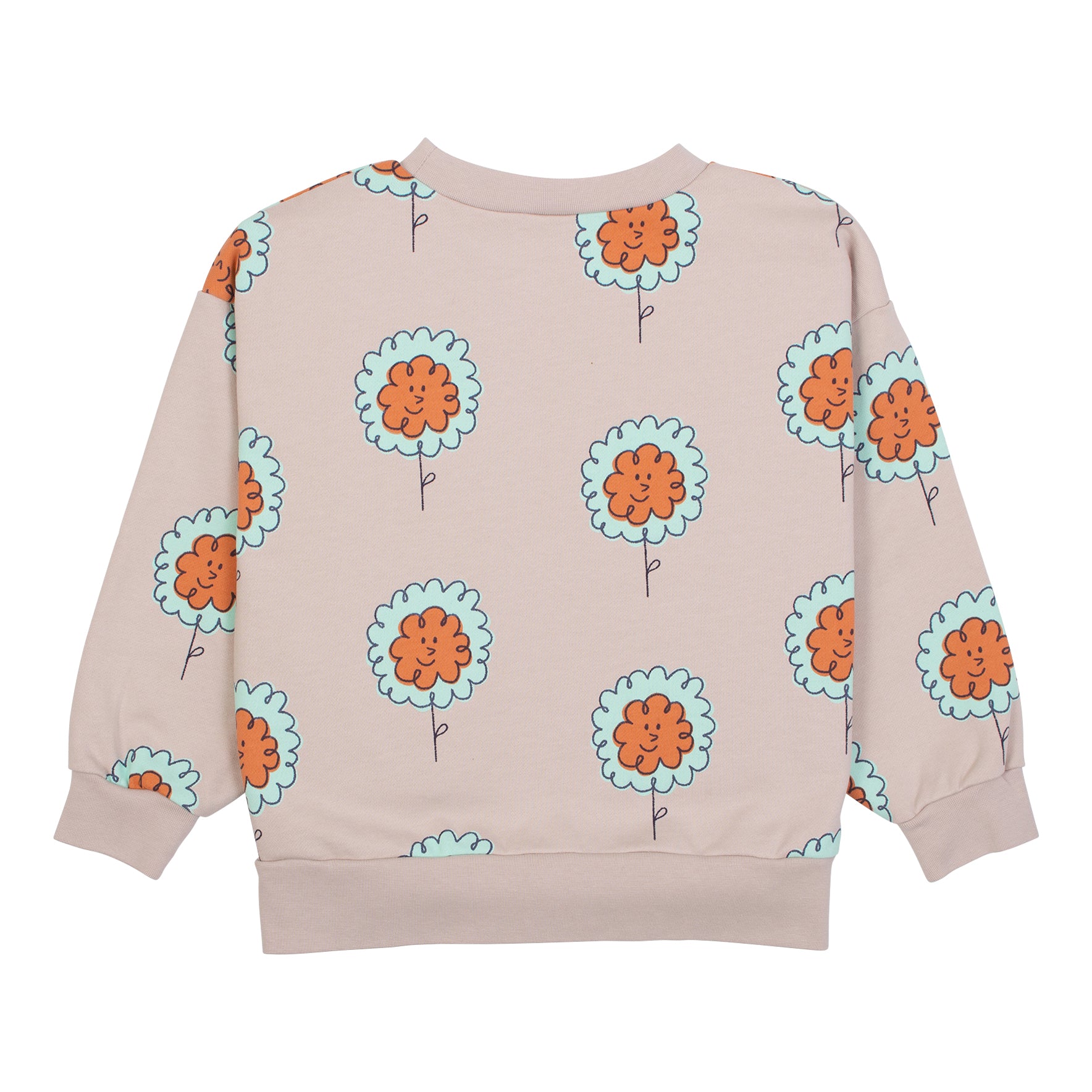 Ruffle Sweat - Cool Grey