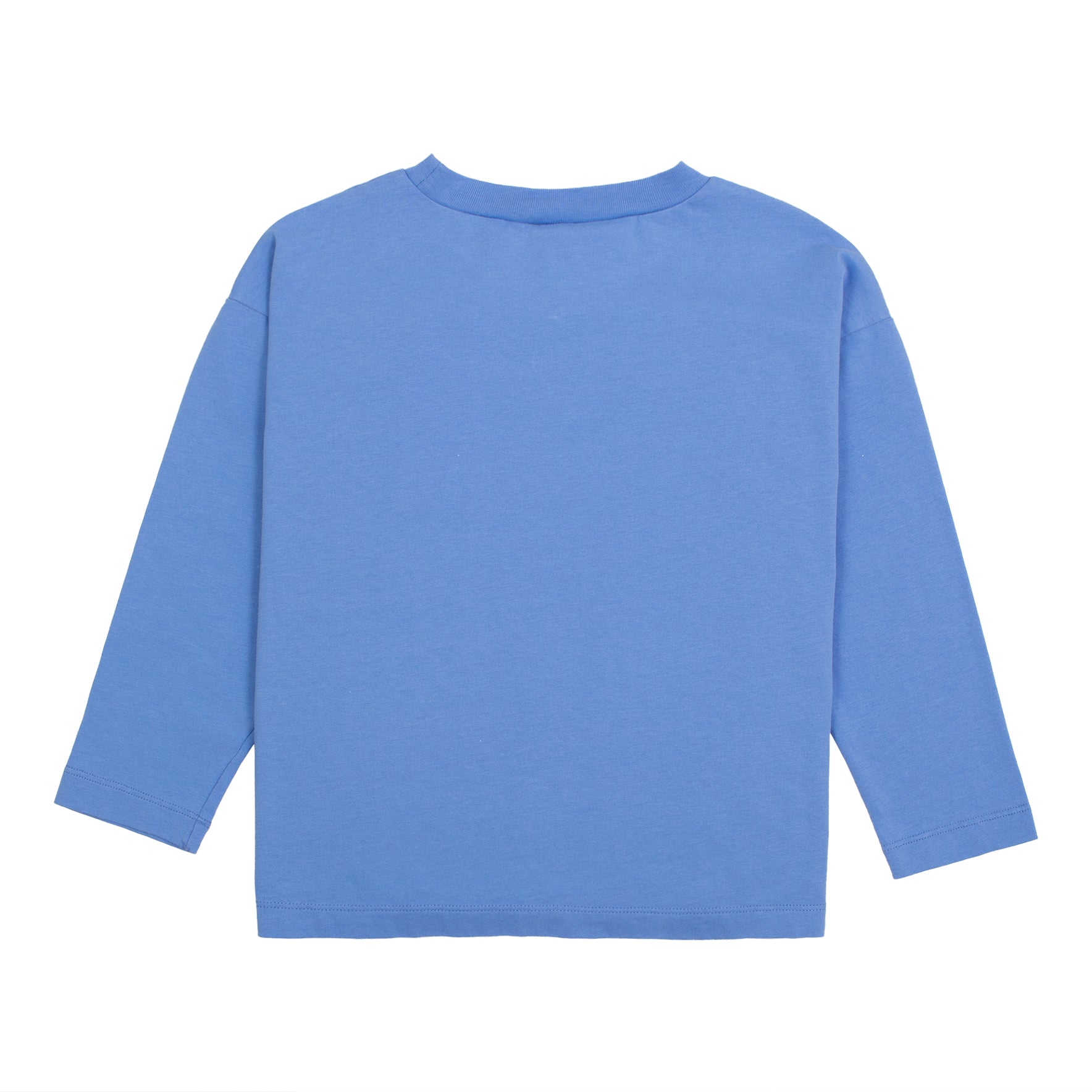 Ruffle Tee - Circus Blue