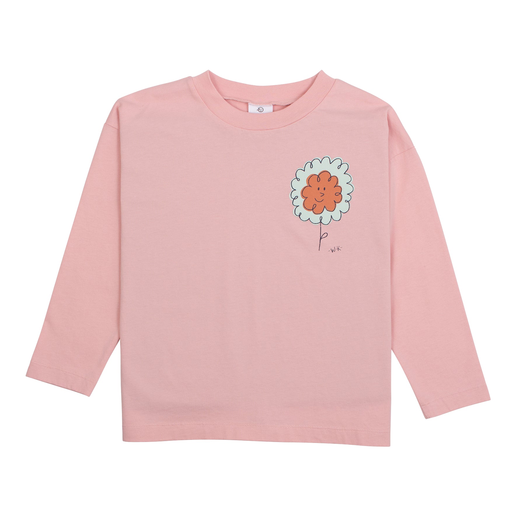 Ruffle Tee - Dusk Pink
