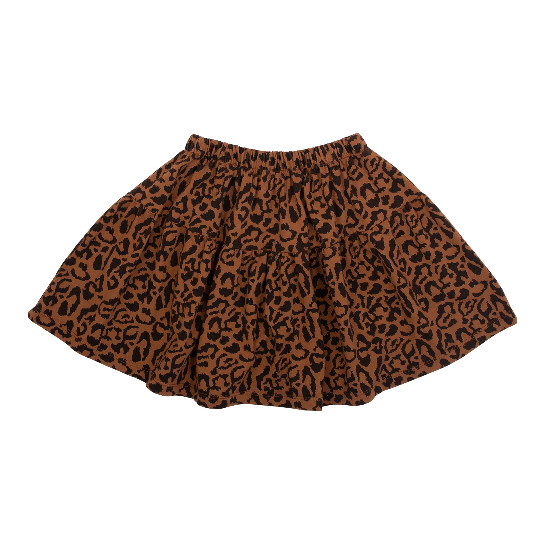 Stelle Animal Skirt - Brun Animal Print