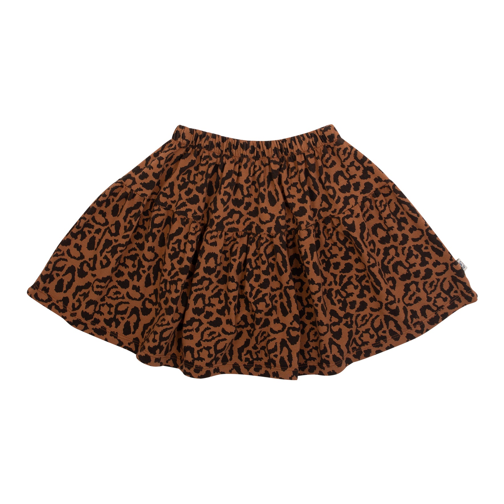 Stelle Animal Skirt - Brun Animal Print
