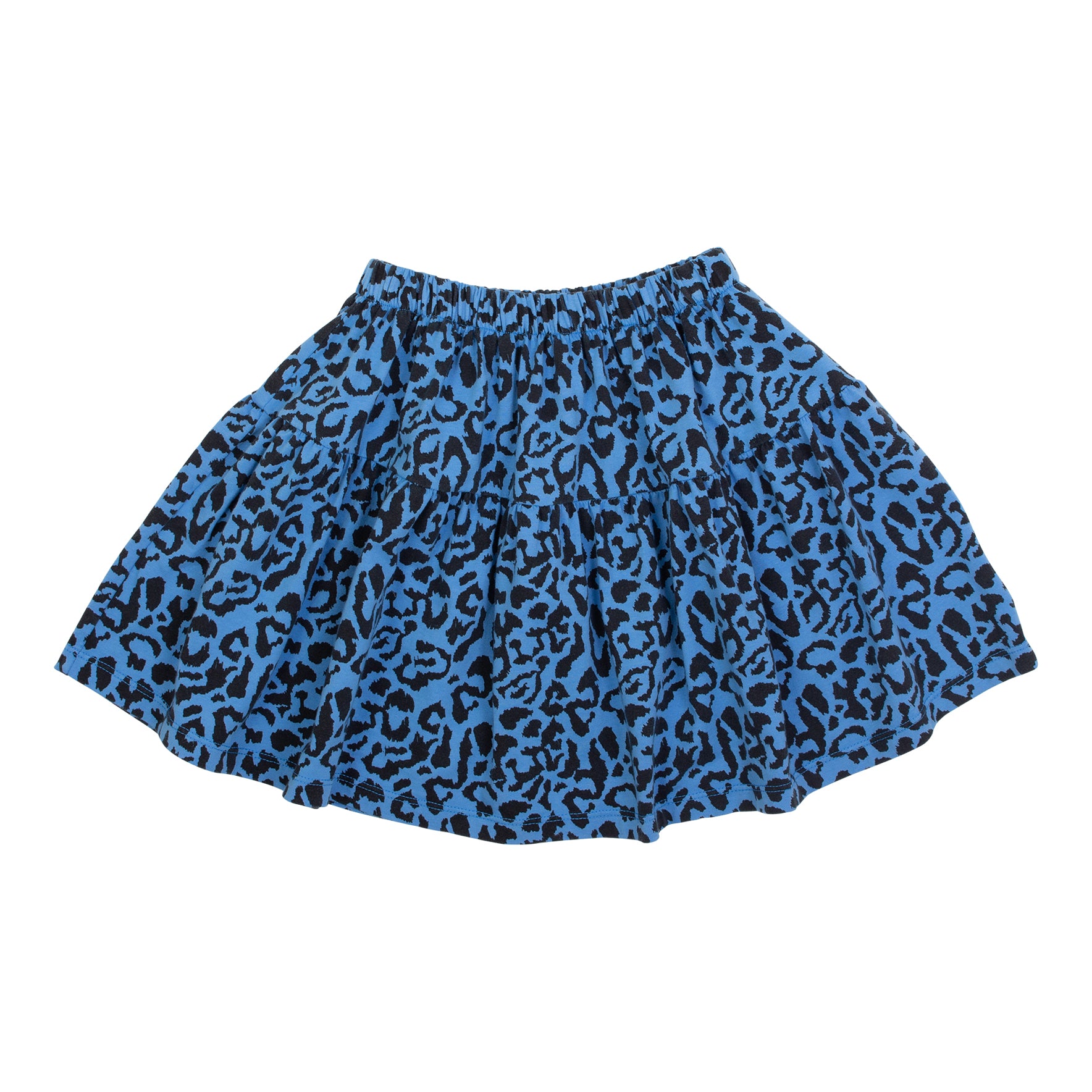 Stelle Animal Skirt - Circus Blue Animal Print