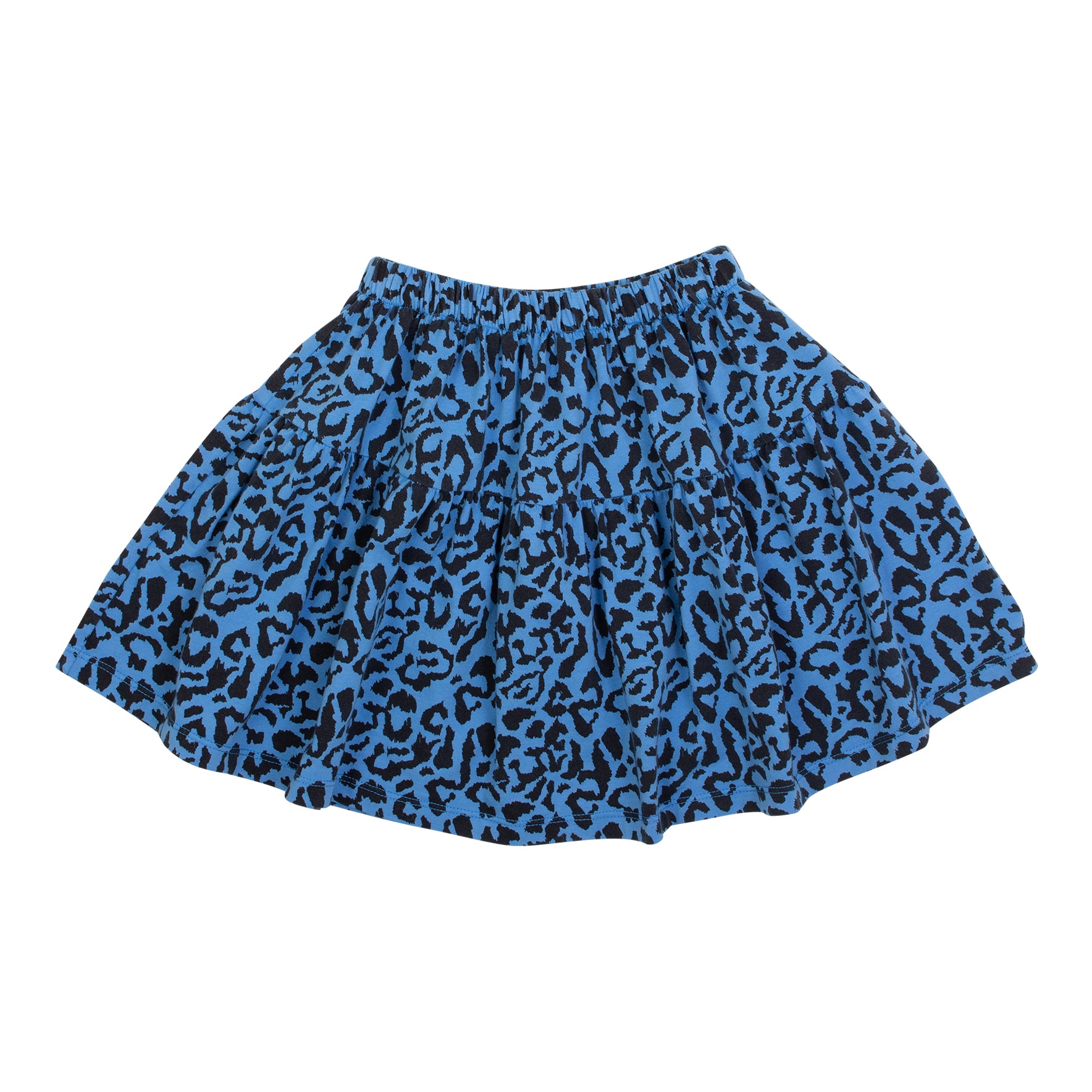 Stelle Animal Skirt - Circus Blue Animal Print