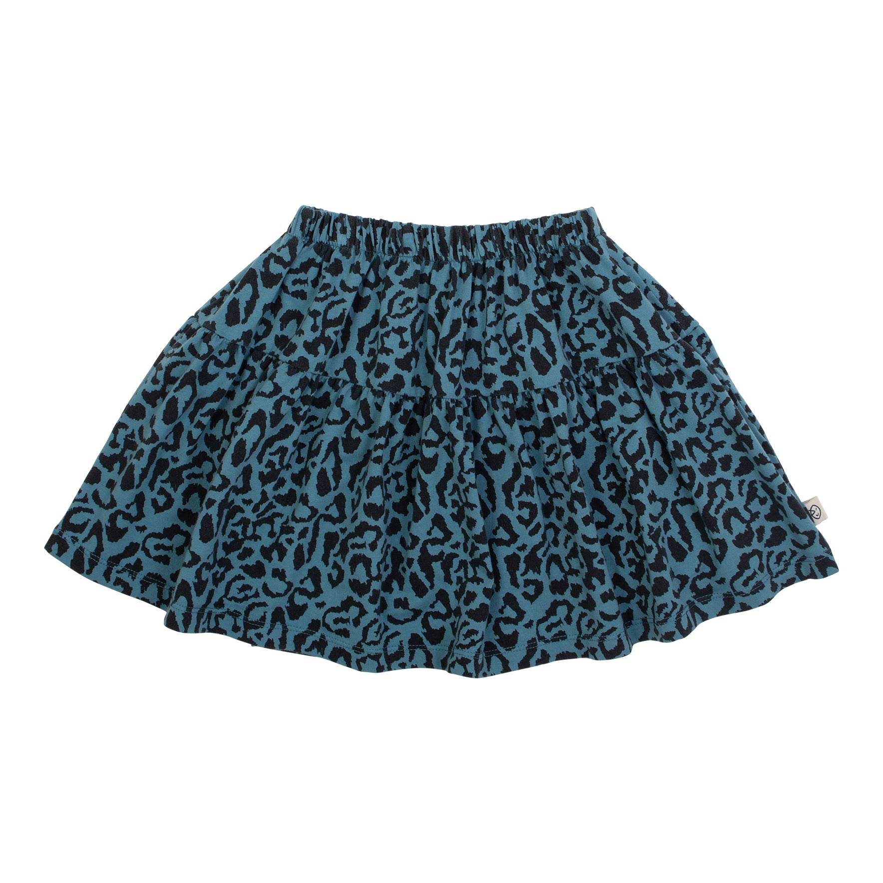 Stelle Animal Skirt - Frosted Green Animal Print