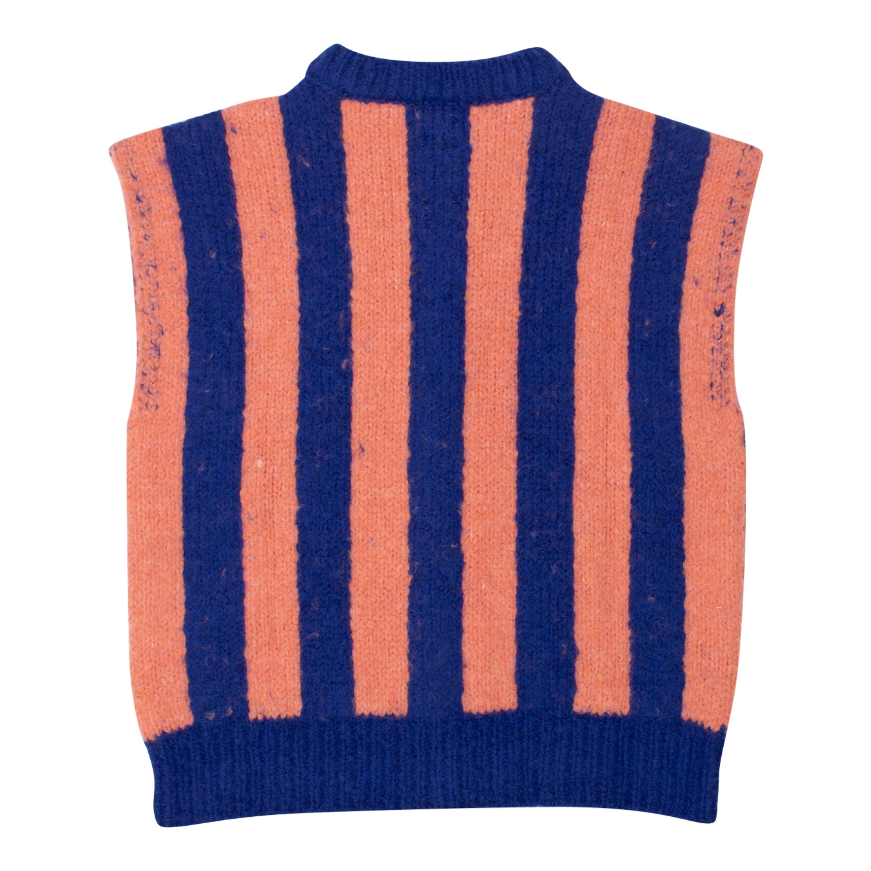 Sator Waistcoat - Night Blue / Peach