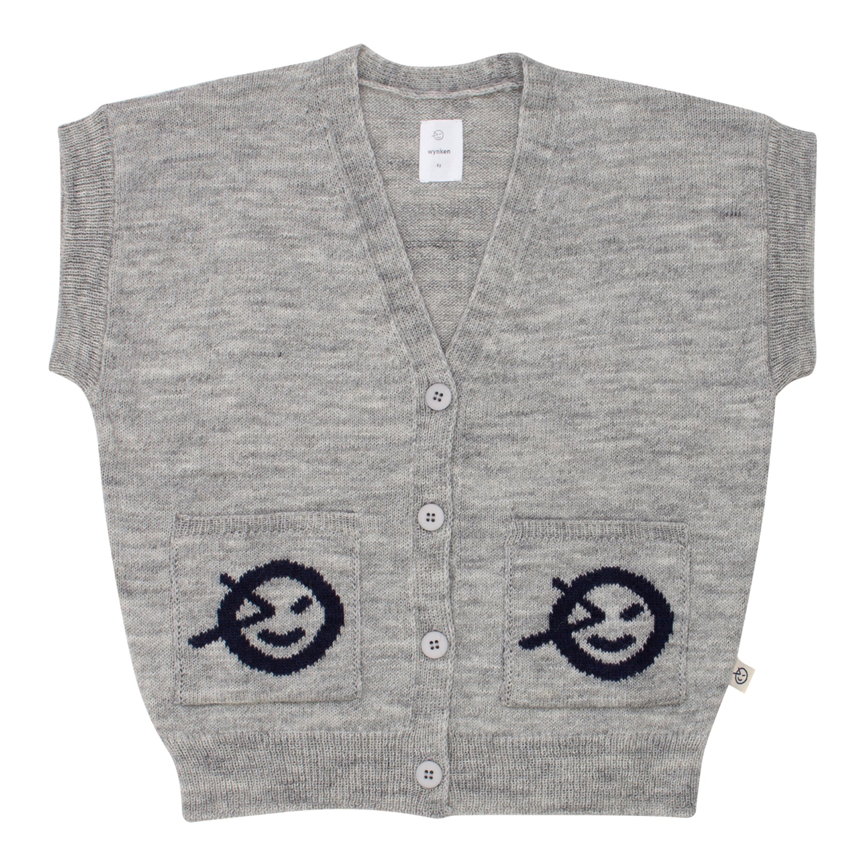 Wynken Waistcoat - Grey Melange