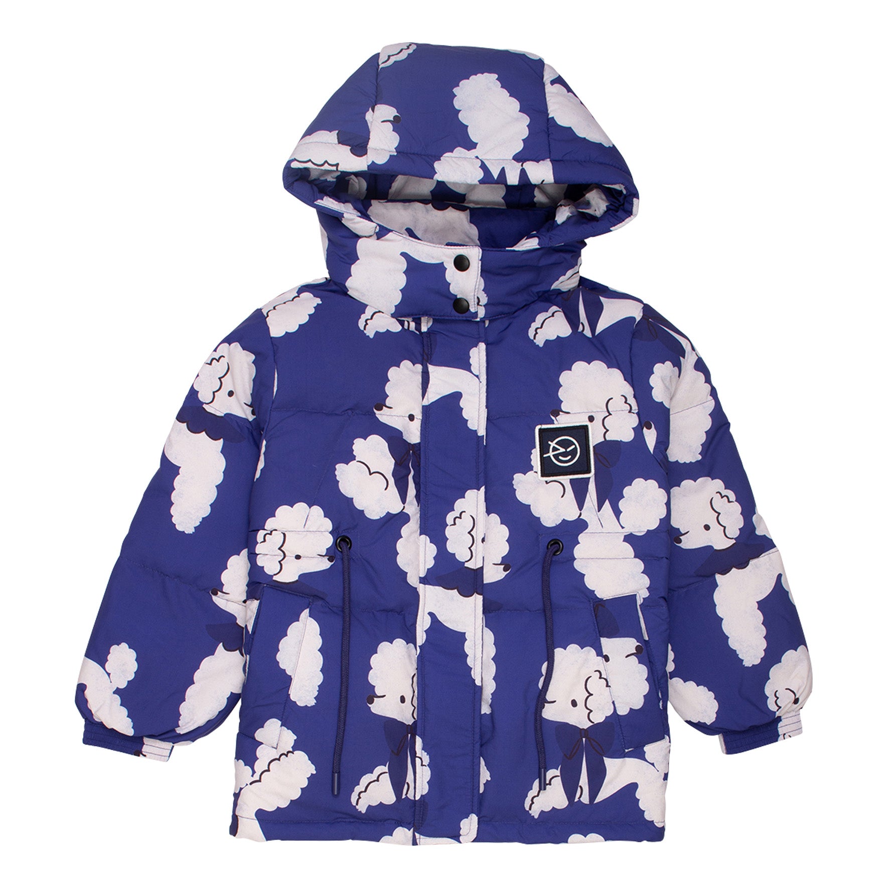 Bonchino Short Down Coat - Navy