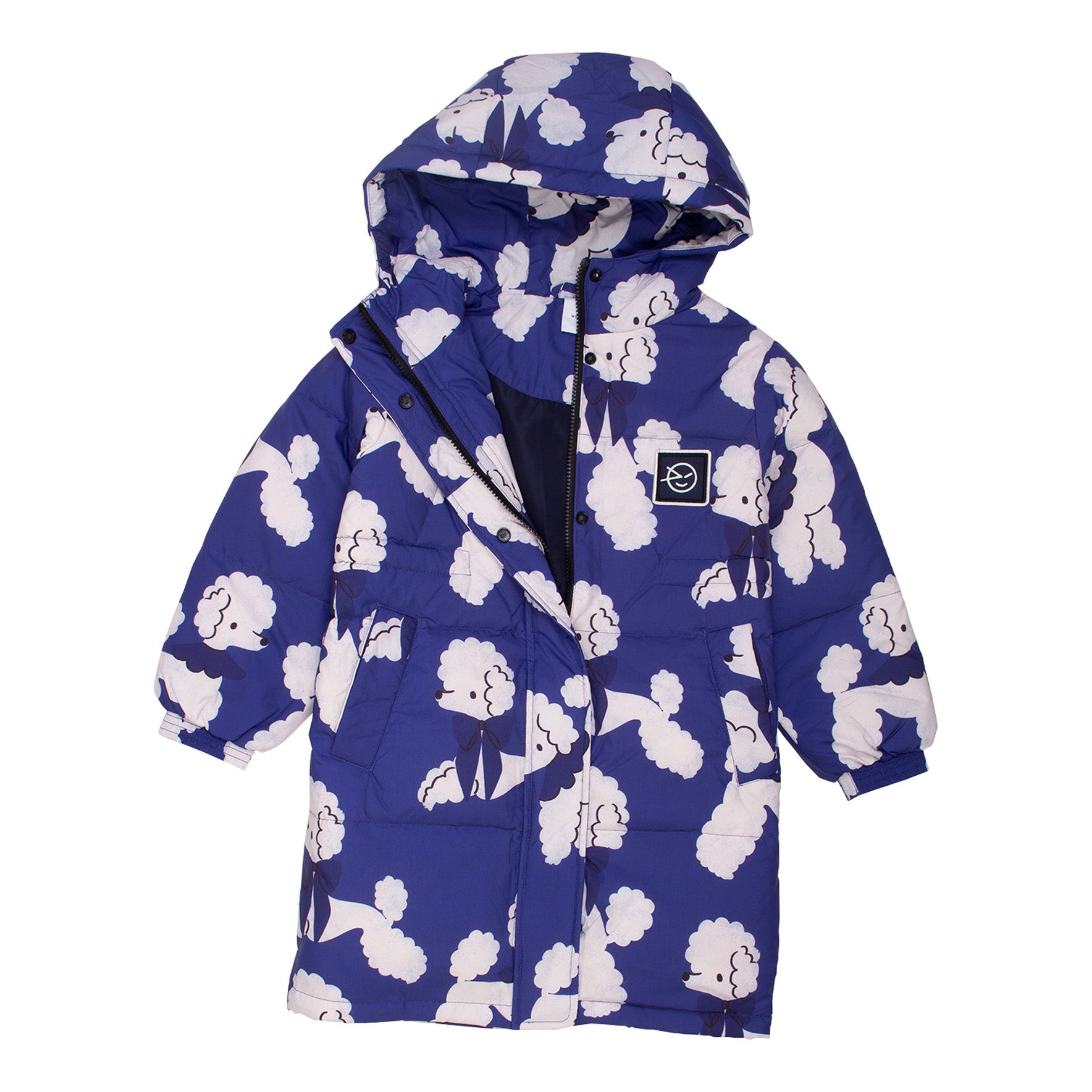 Bonchino Long Down Coat - Navy