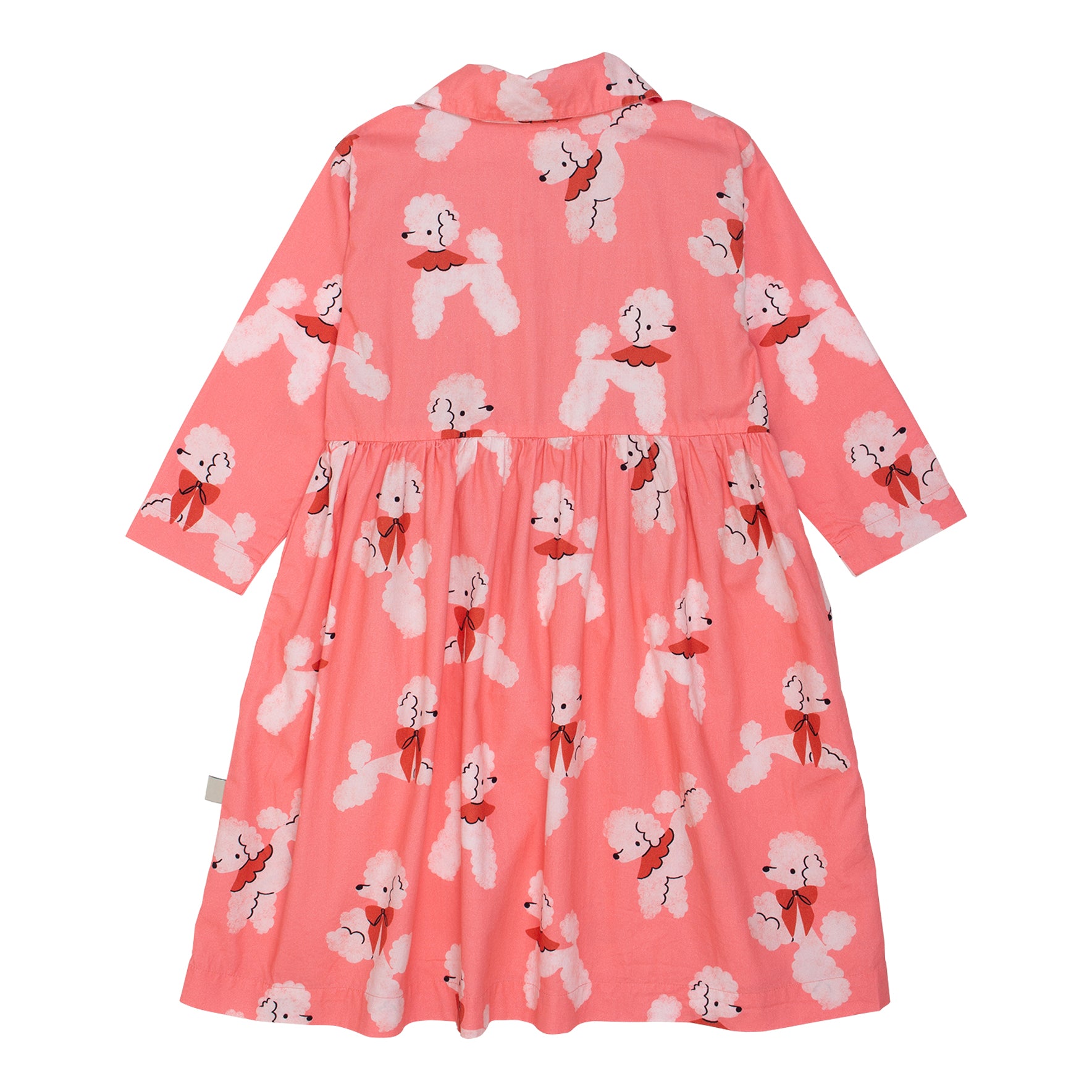 Nube Dress - Pale Pink Poodles