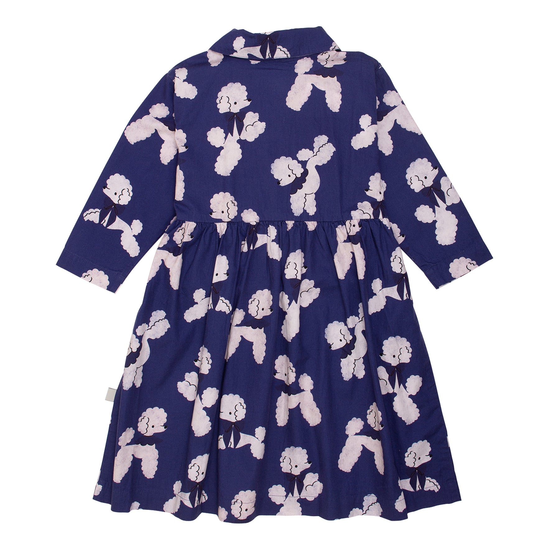 Nube Dress - Strong Blue Poodles