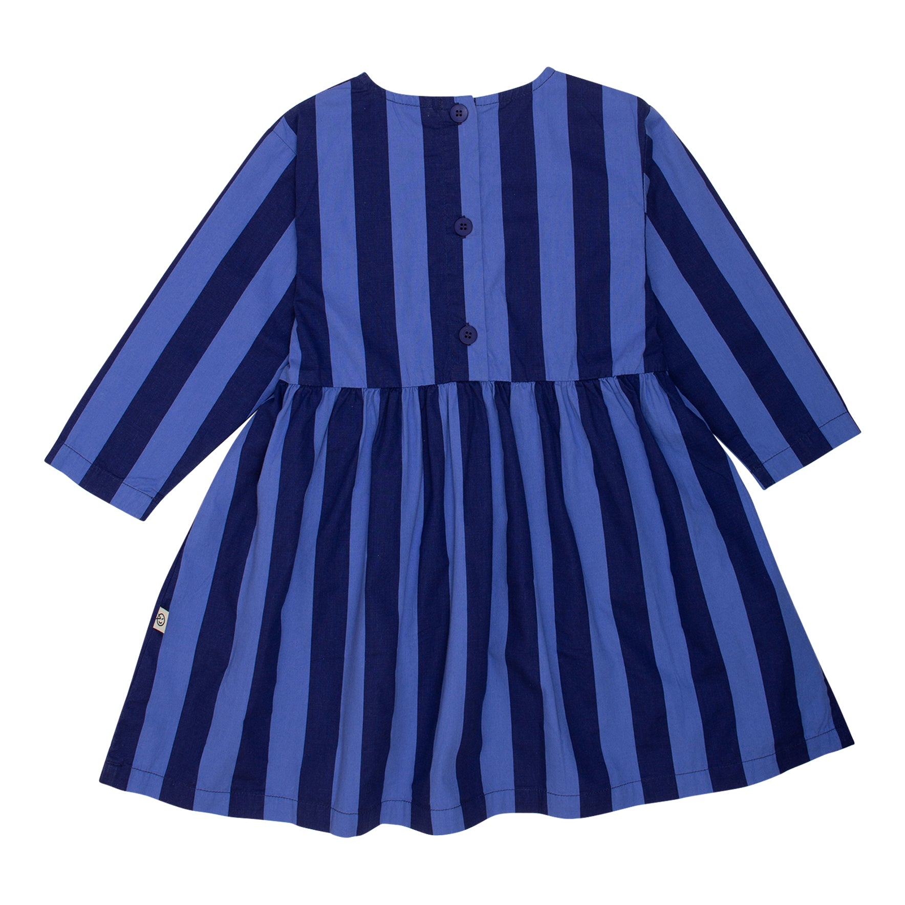 Swing Dress - Strong Blue Stripe