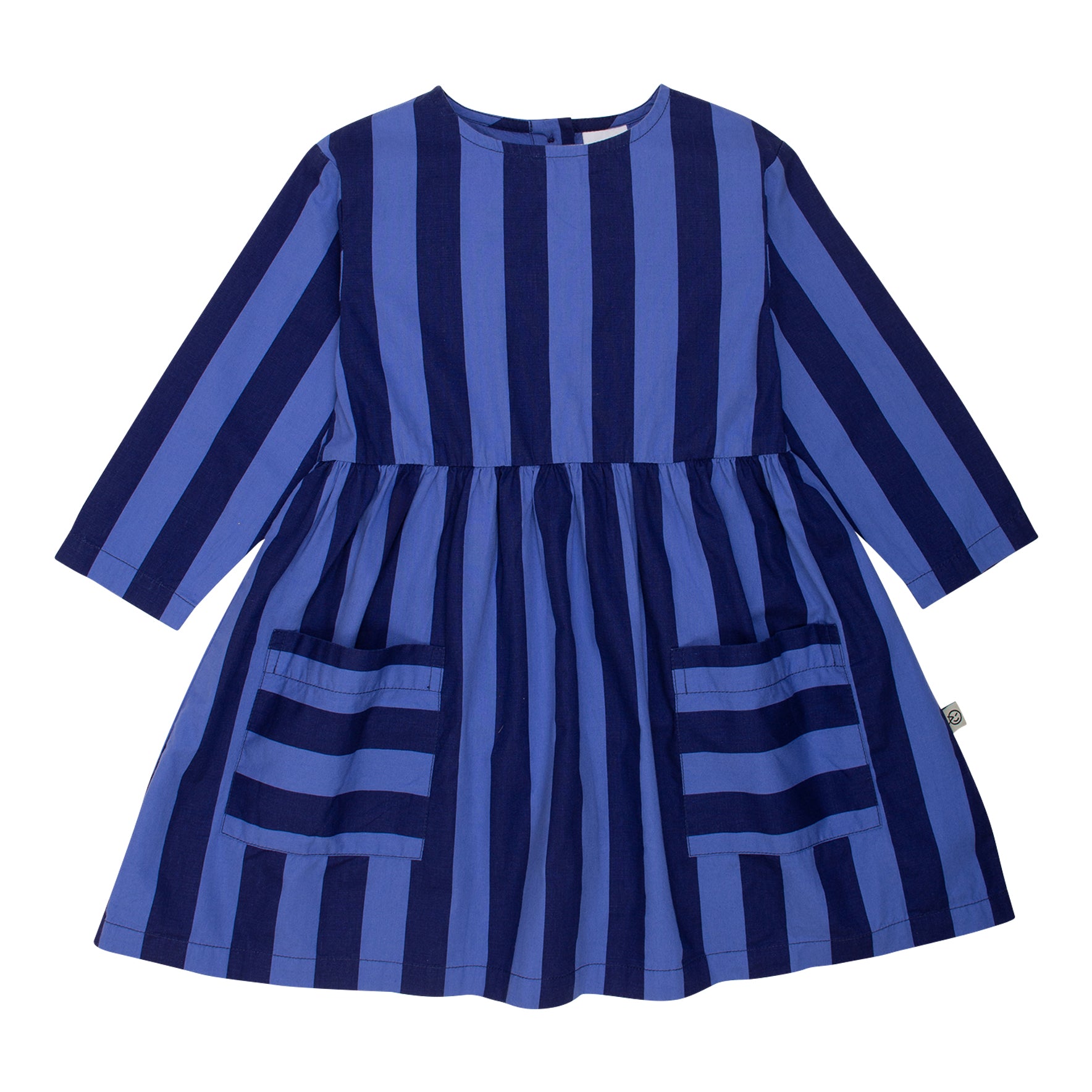 Swing Dress - Strong Blue Stripe
