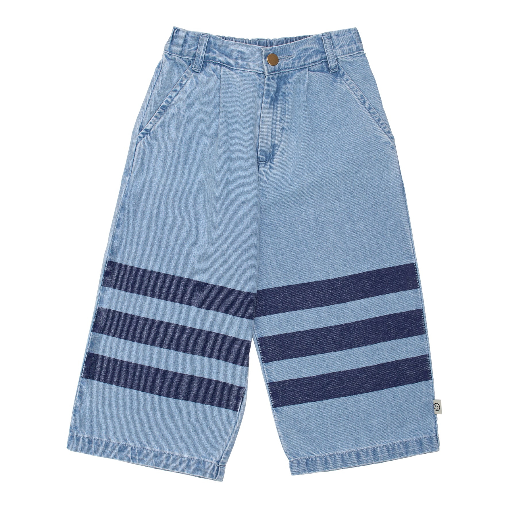 Bande Jean - Navy / Mid Bleached Denim