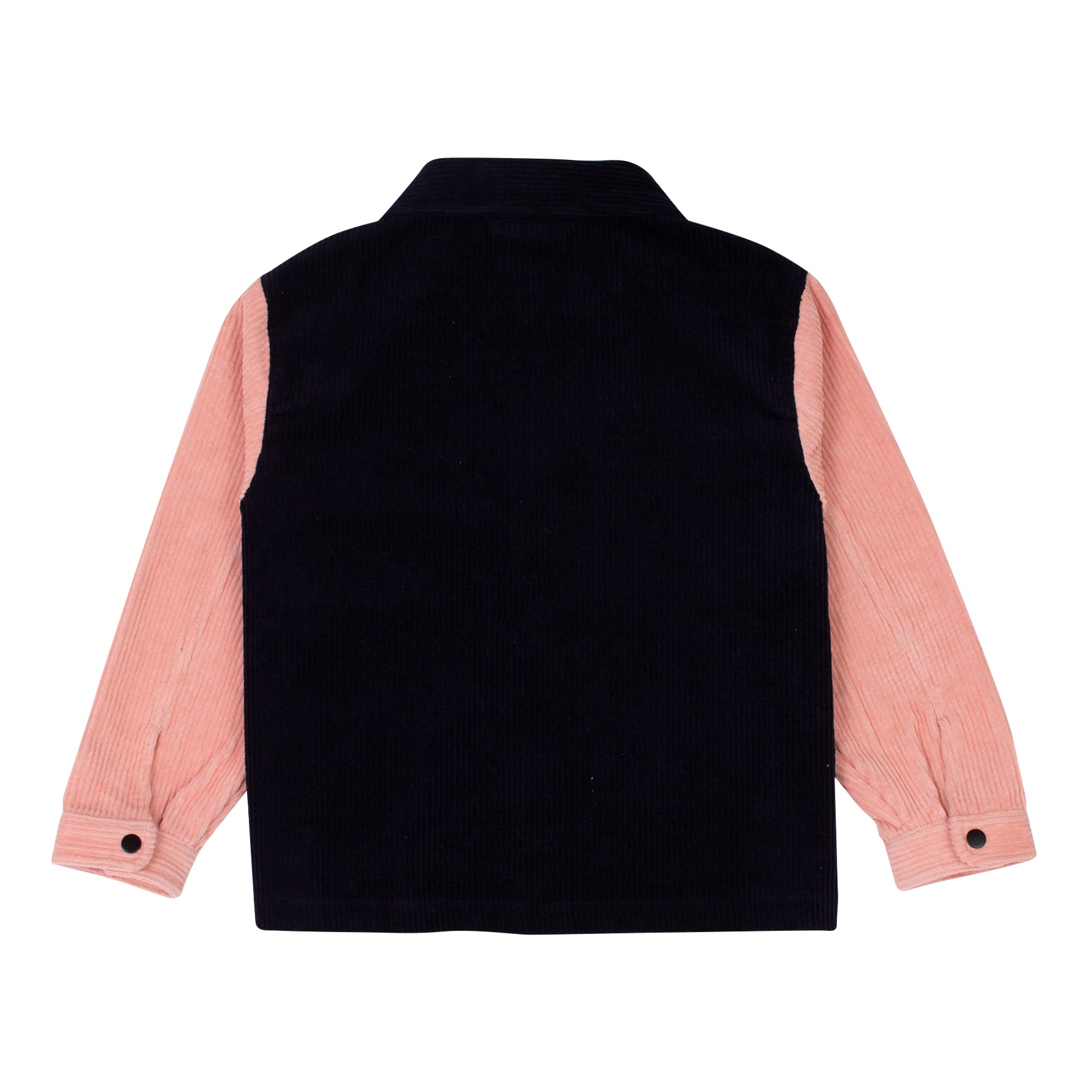 Panelled Discovery Jacket - Rich Navy / Pink