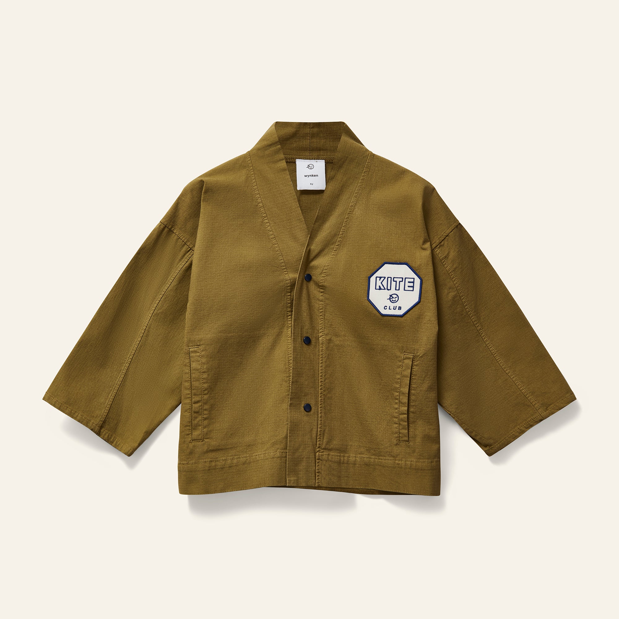 Kimono Jacket - Light Olive Green