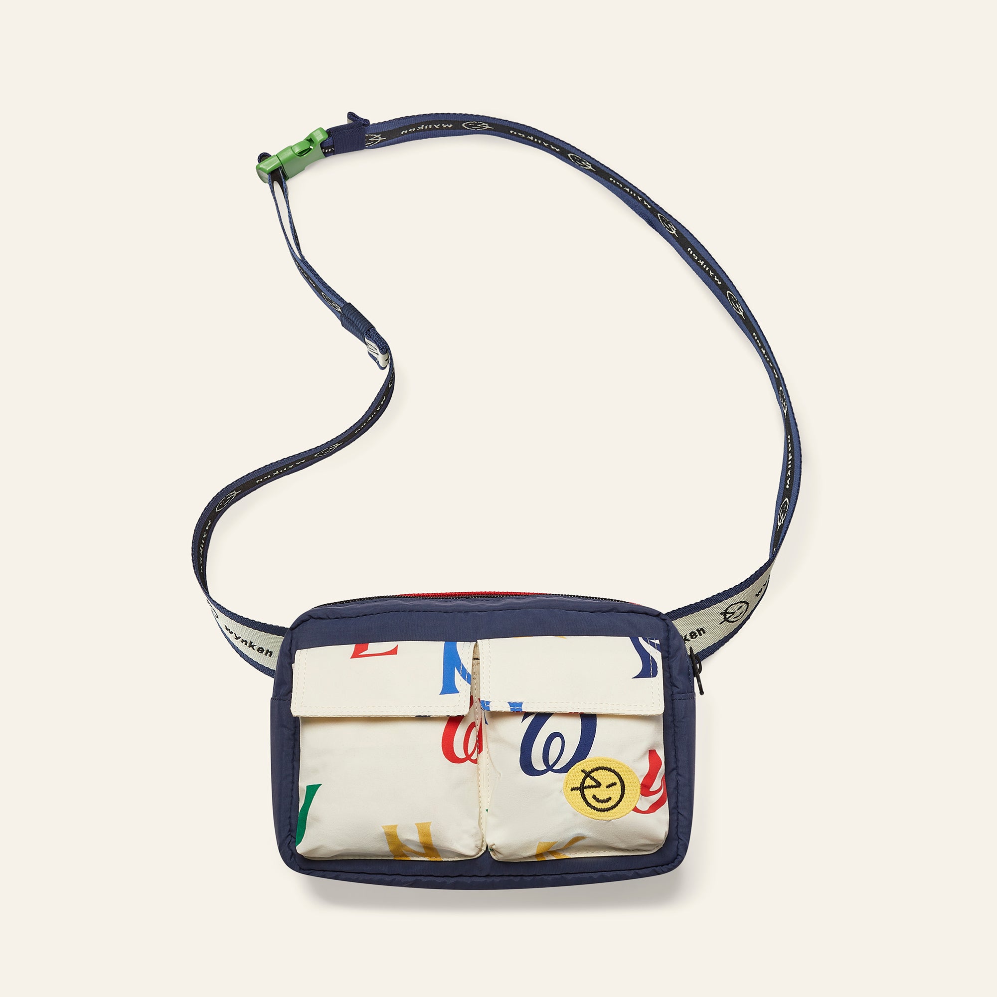 Duo Pocket Bag - Ecru Multi