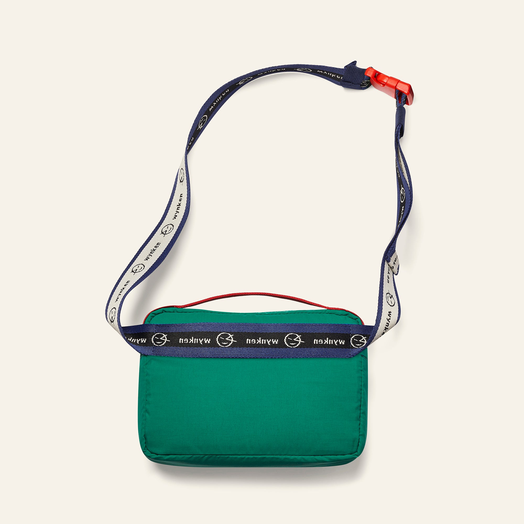 Duo Pocket Bag - Navy / Python Green