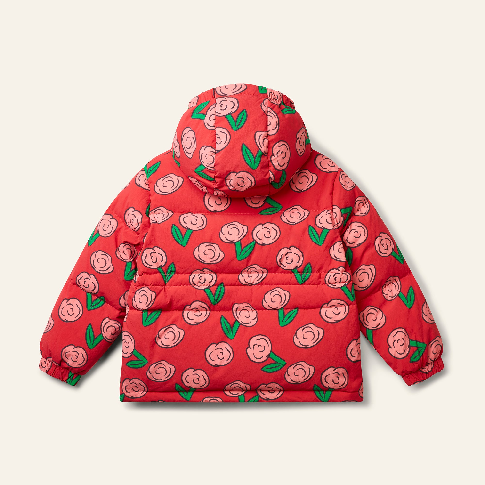 Kukka Down Jacket - Dancing Dahlia