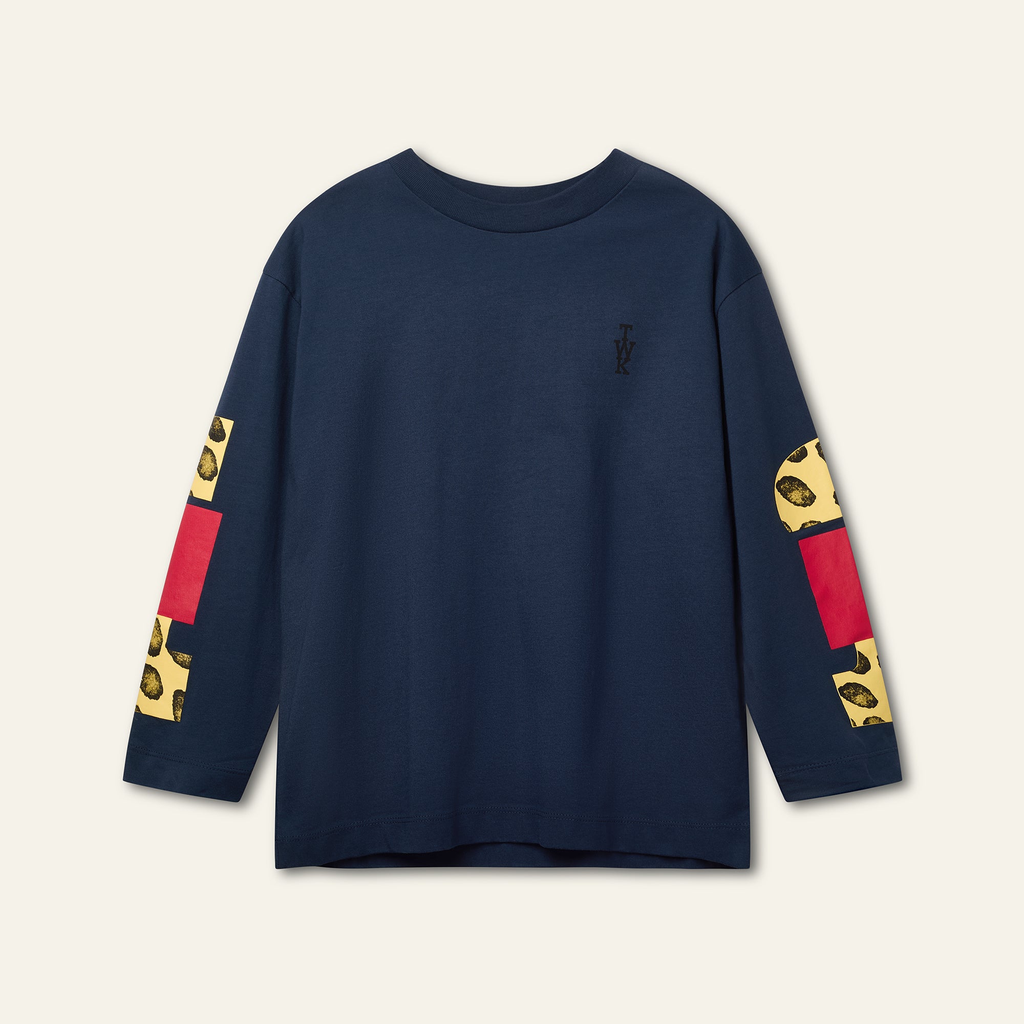 Block Tee - Deep Navy