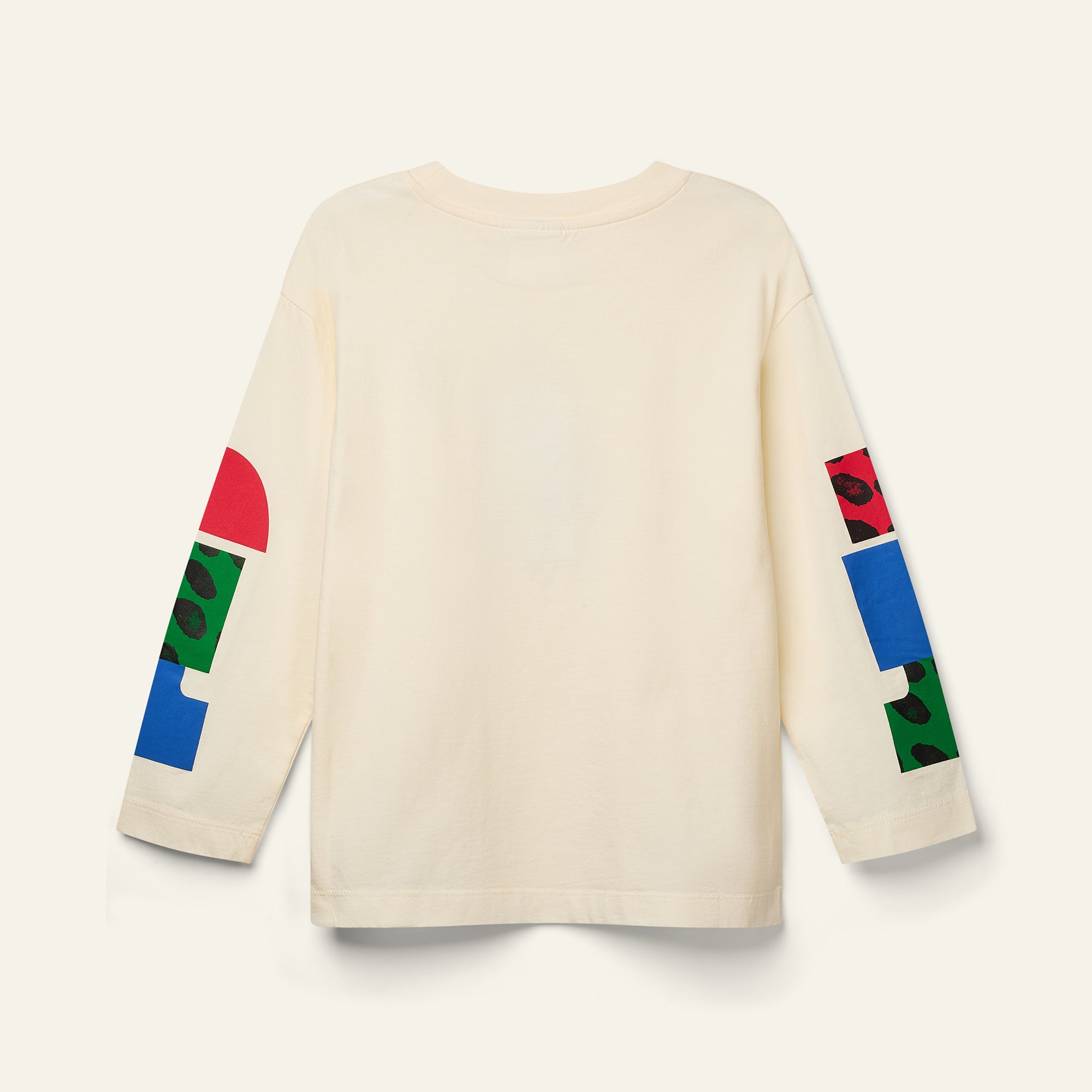 Block Tee - Ecru