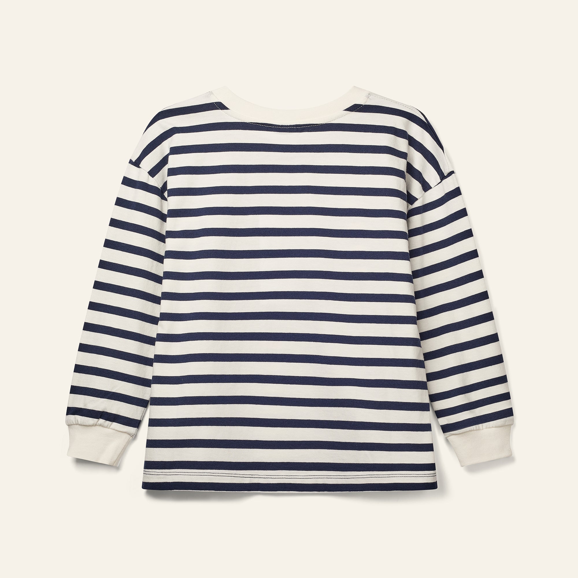 Wynk Stripe Tee - Blush Pink / True Blue