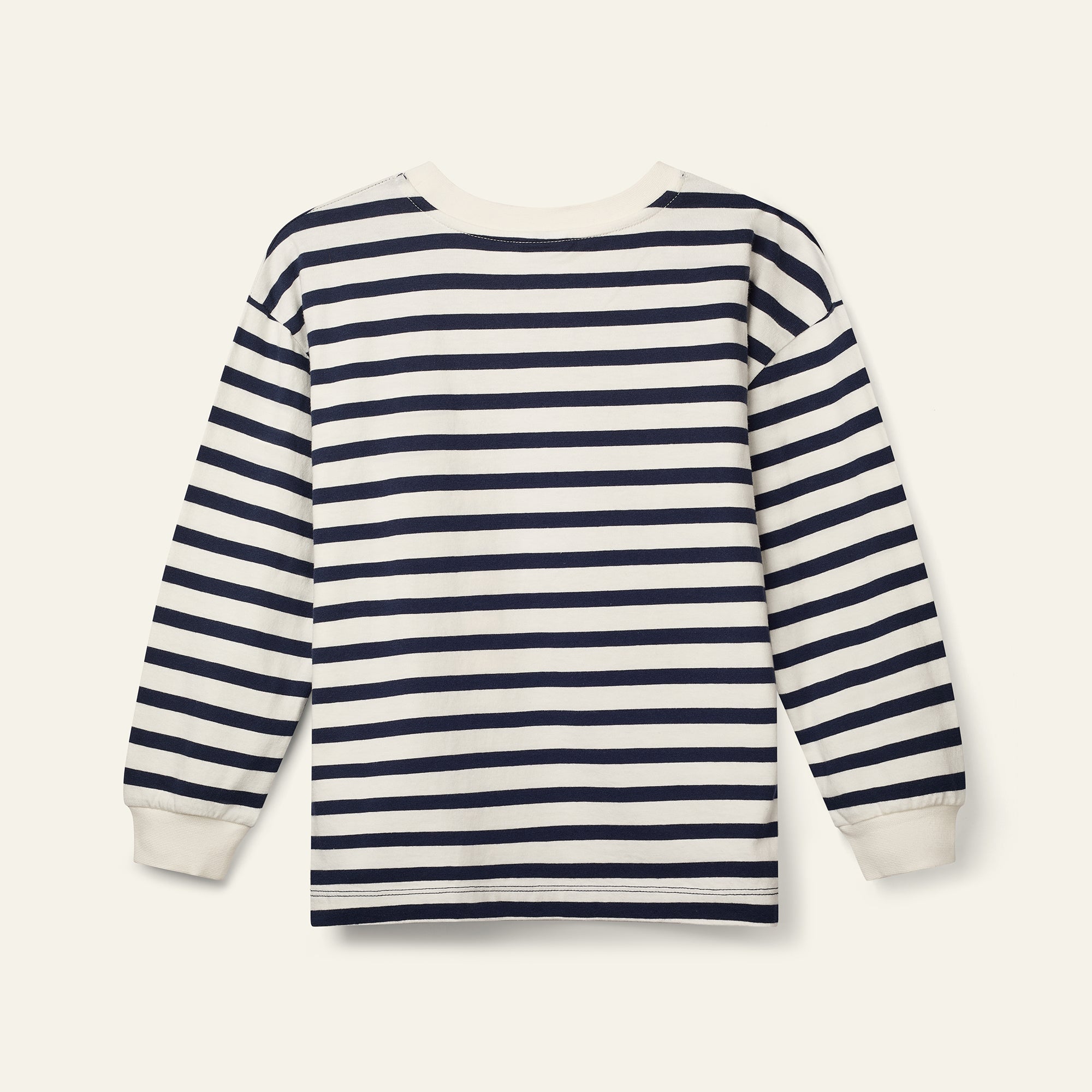 Wynk Stripe Tee - Pale Yellow / Ladybird