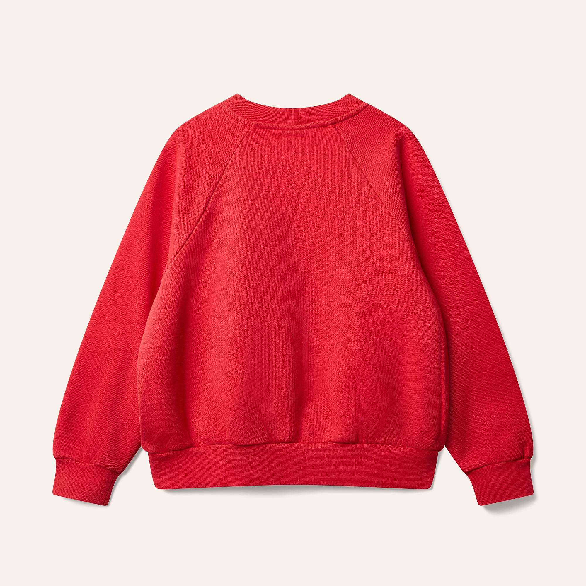 Raglan Wynk Sweat - Ladybird Red