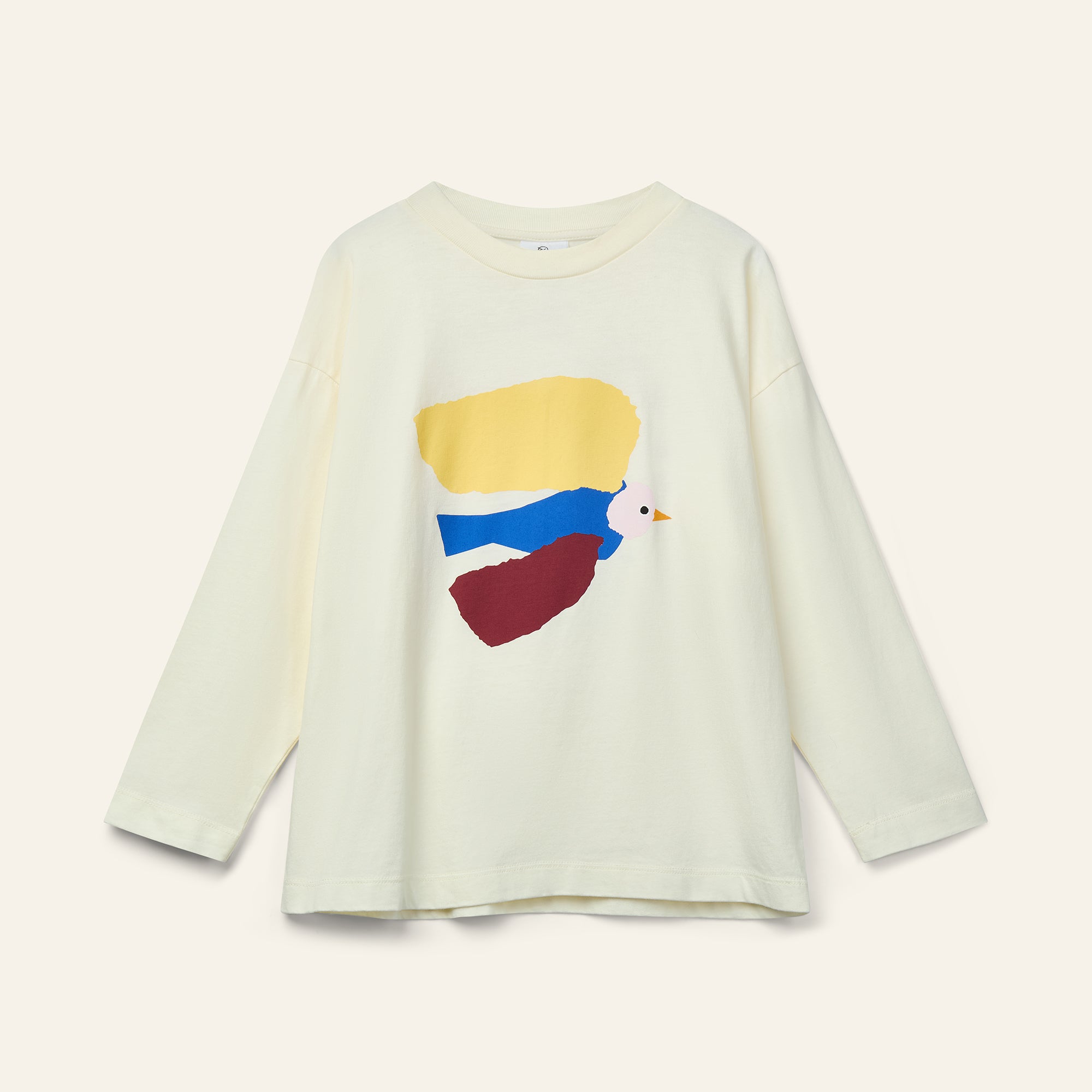 Kukka Tee - Ecru Flapping Wings
