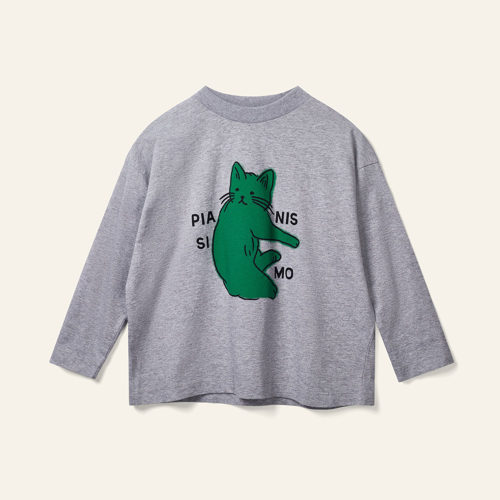 Kukka Tee - Grey Melange