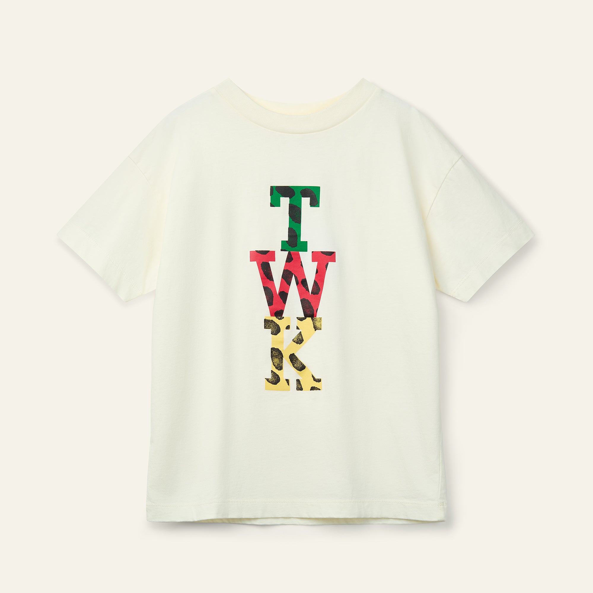 Twk Short Sleeve Tee - Ecru