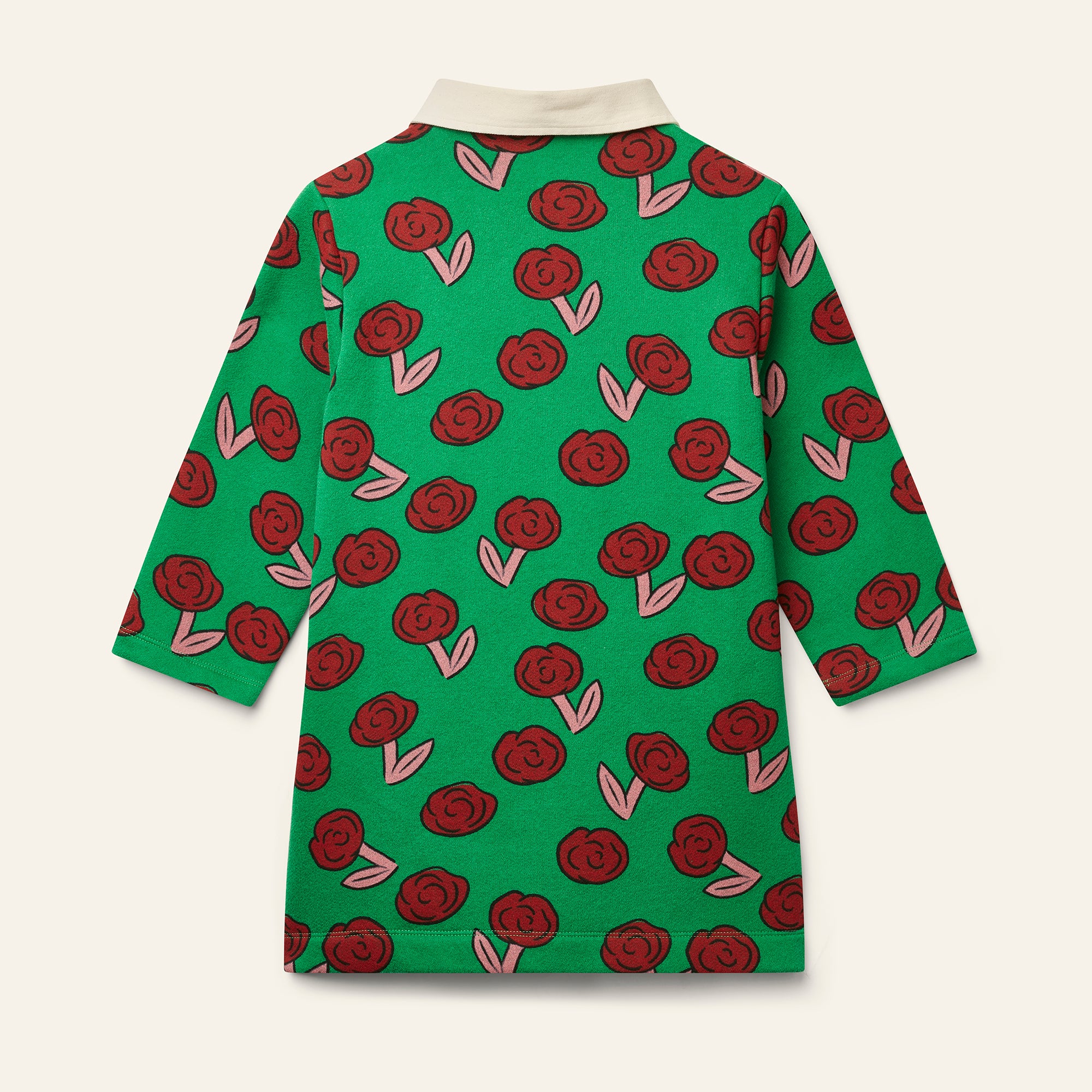 Dancing Dahlia Dress - Python Green