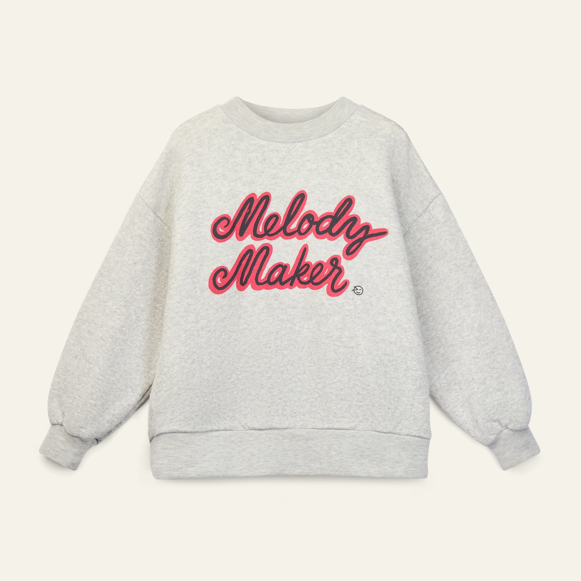 Melody Maker Sweat - Grey Melange